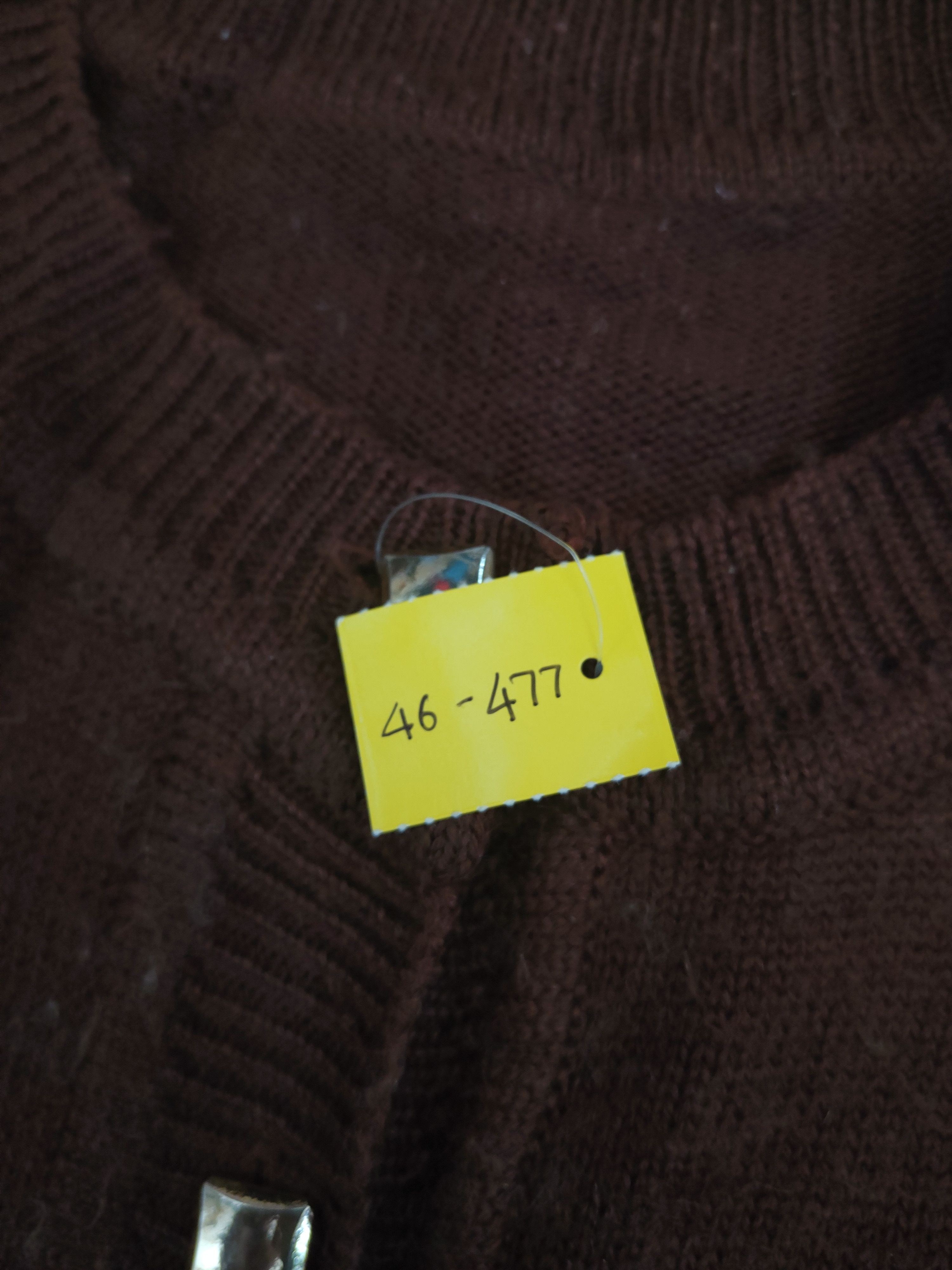 Japanese Brand DL Japan vintage Brown Cat Knitwear Cardigans #46-477 Size M / US 6-8 / IT 42-44 - 12 Thumbnail