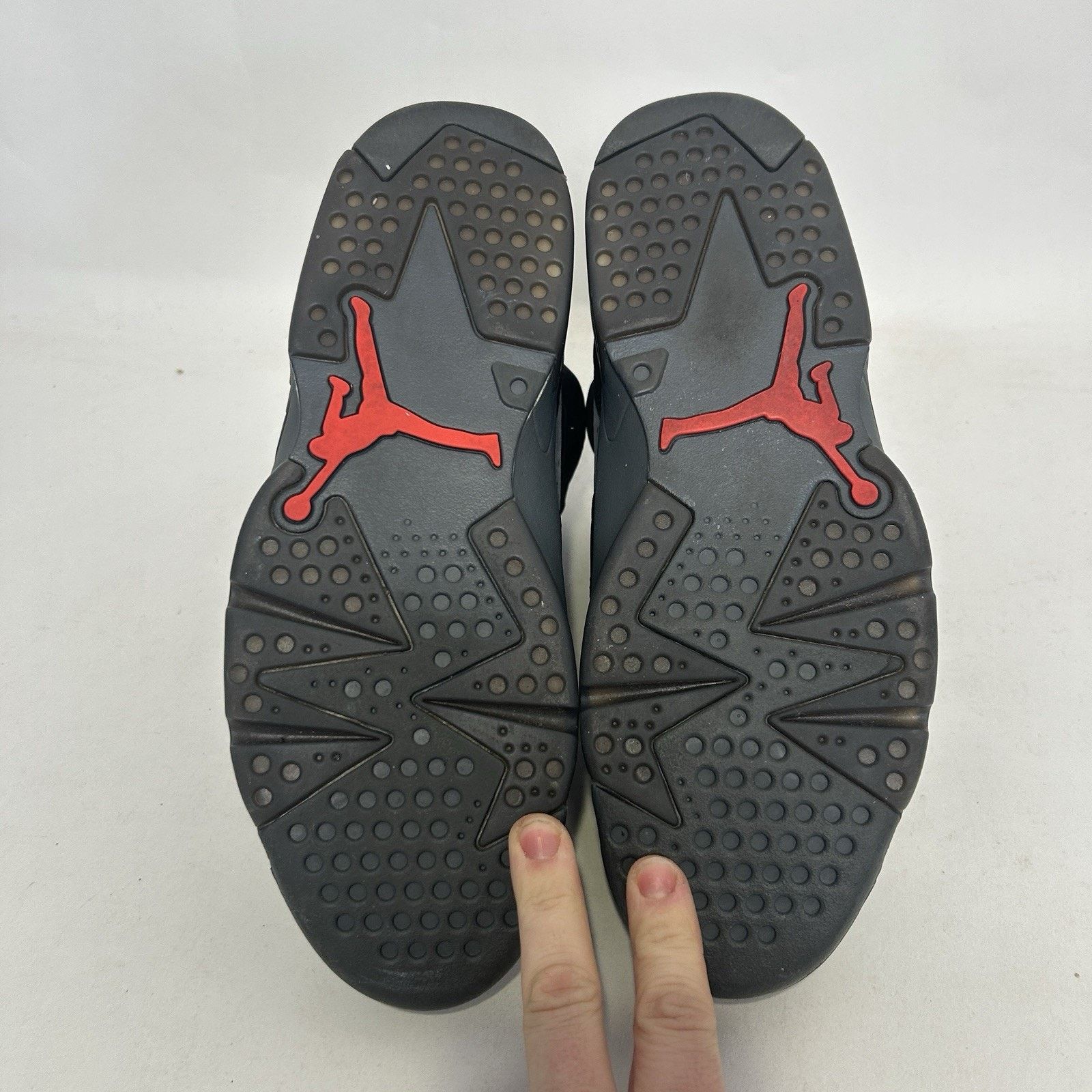 Jordan Brand Nike Air Jordan 6 Retro X Paris Saint Germain “Iron Grey” Size US 10 / EU 43 - 7 Thumbnail