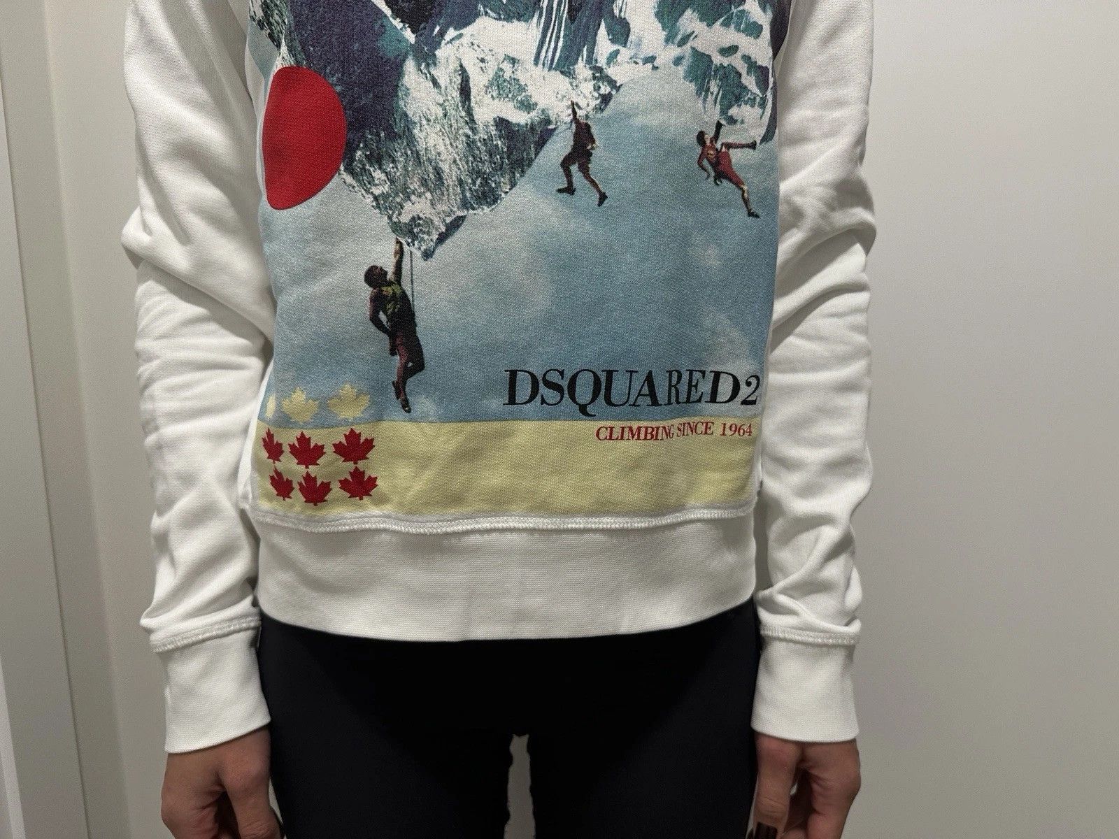 Dsquared2 Dsquared2 Womens Climbing Since 1964 Sweatshirt Sweater Size S / US 4 / IT 40 - 8 Thumbnail