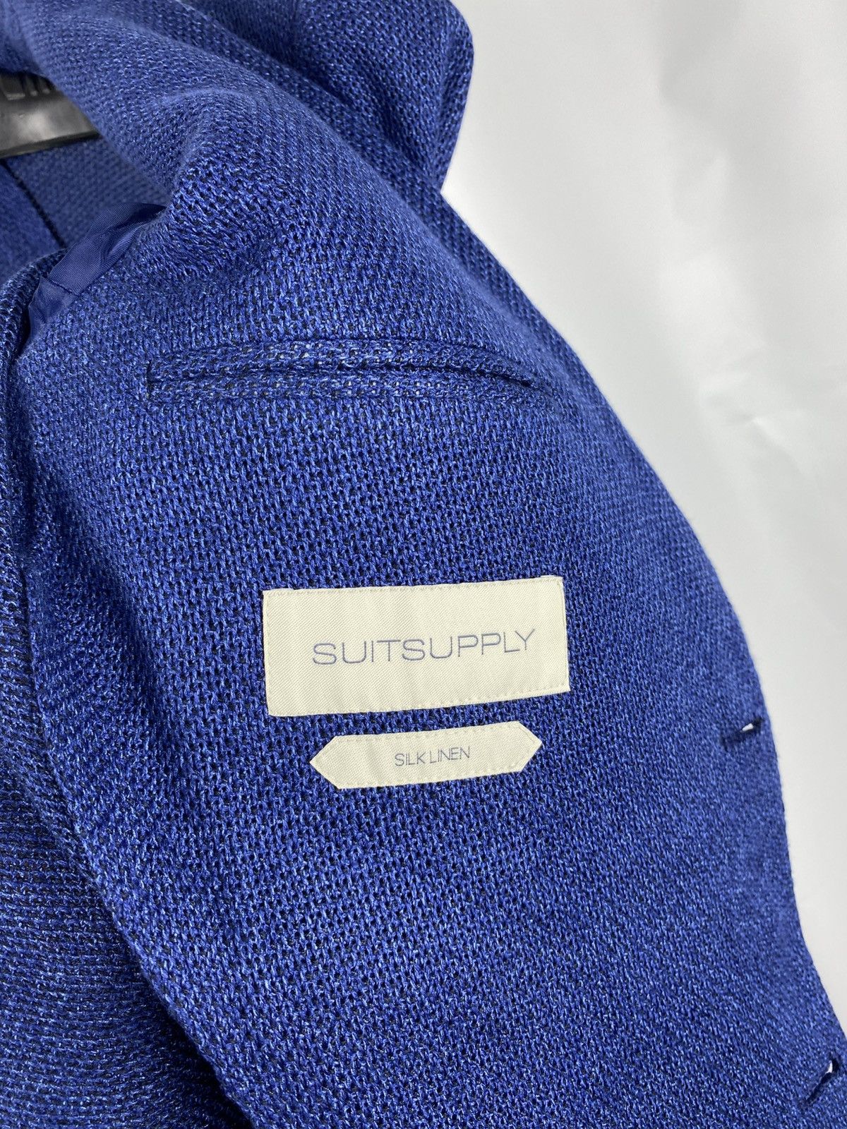 Suitsupply Suitsupply Havana Patch UL Blazer Silk Linen Men 48 UK/US38 Size 38R - 11 Thumbnail