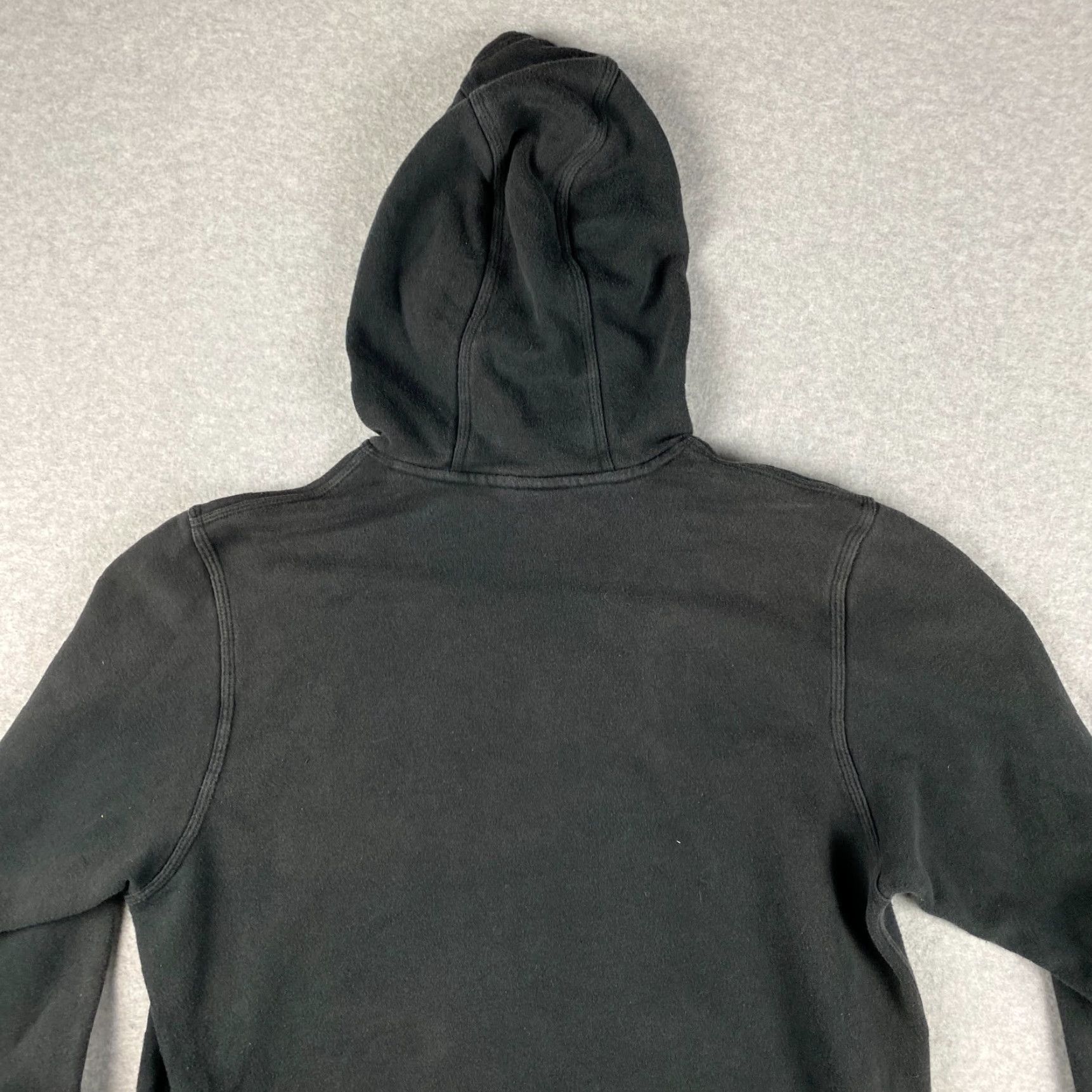 Nike VINTAGE Nike Center Swoosh Hoodie Mens XL Black Pullover Fleece Hilltop Football Size US XL / EU 56 / 4 - 5 Thumbnail