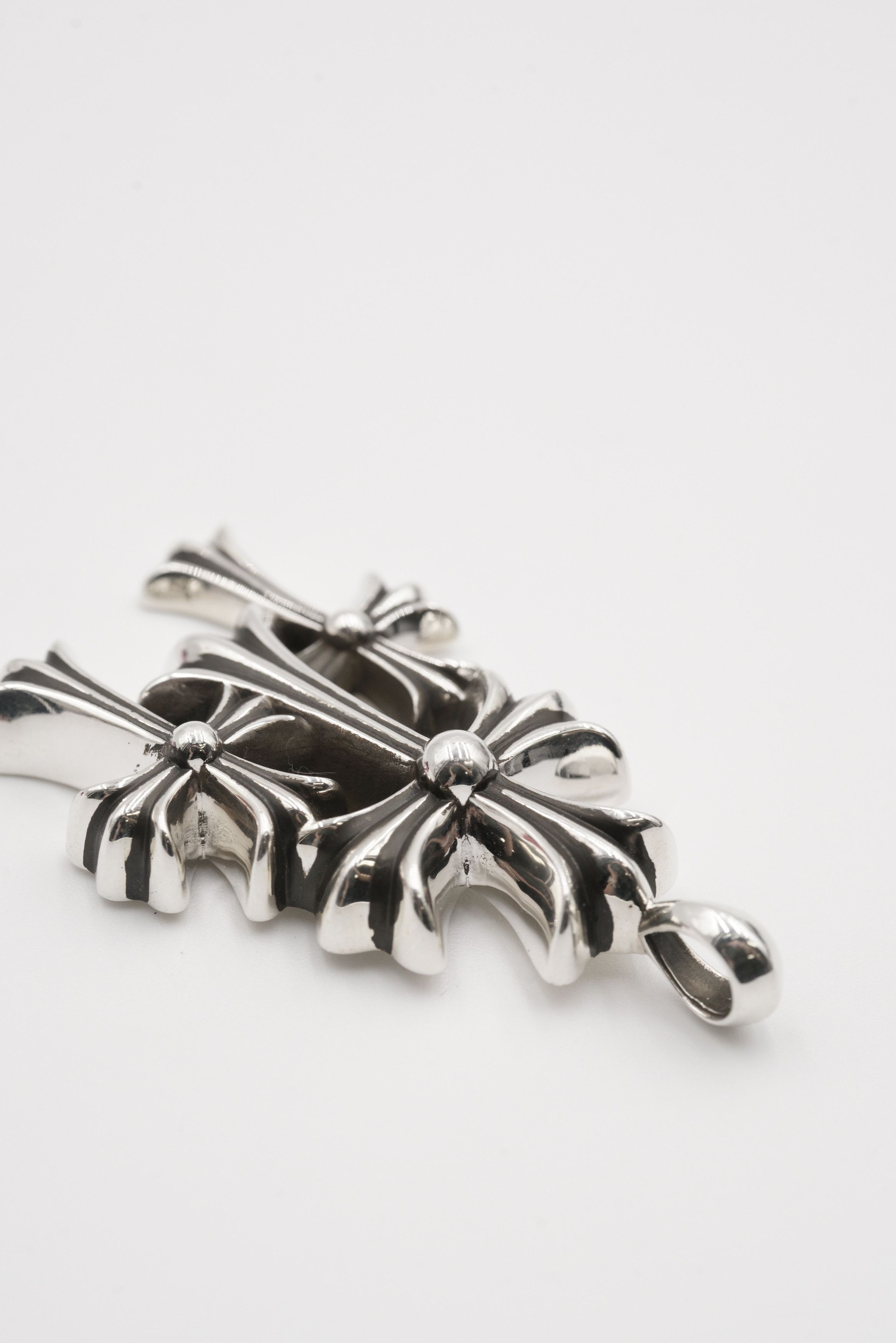 Chrome Hearts Chrome Hearts 925 Silver Triple Cross Pendant Size ONE SIZE - 6 Thumbnail