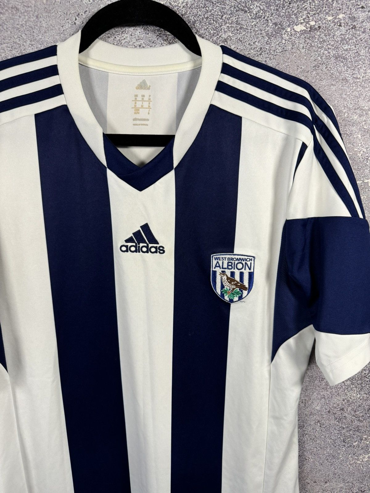 Adidas × Vintage Vintage West Bromwich Albion 2013/14 Adidas Jersey Blokcore Size US M / EU 48-50 / 2 - 4 Thumbnail