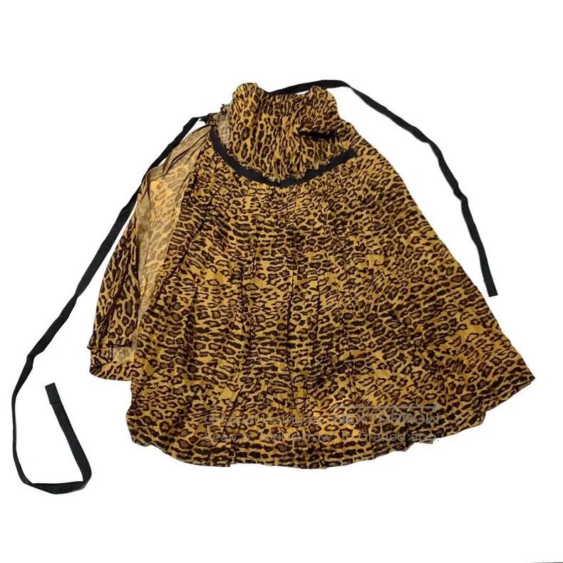 Junya Watanabe Junya Watanabe size XS Leopard Print Apron Skirt Size 24" / US 00 / IT 34 - 1 Thumbnail