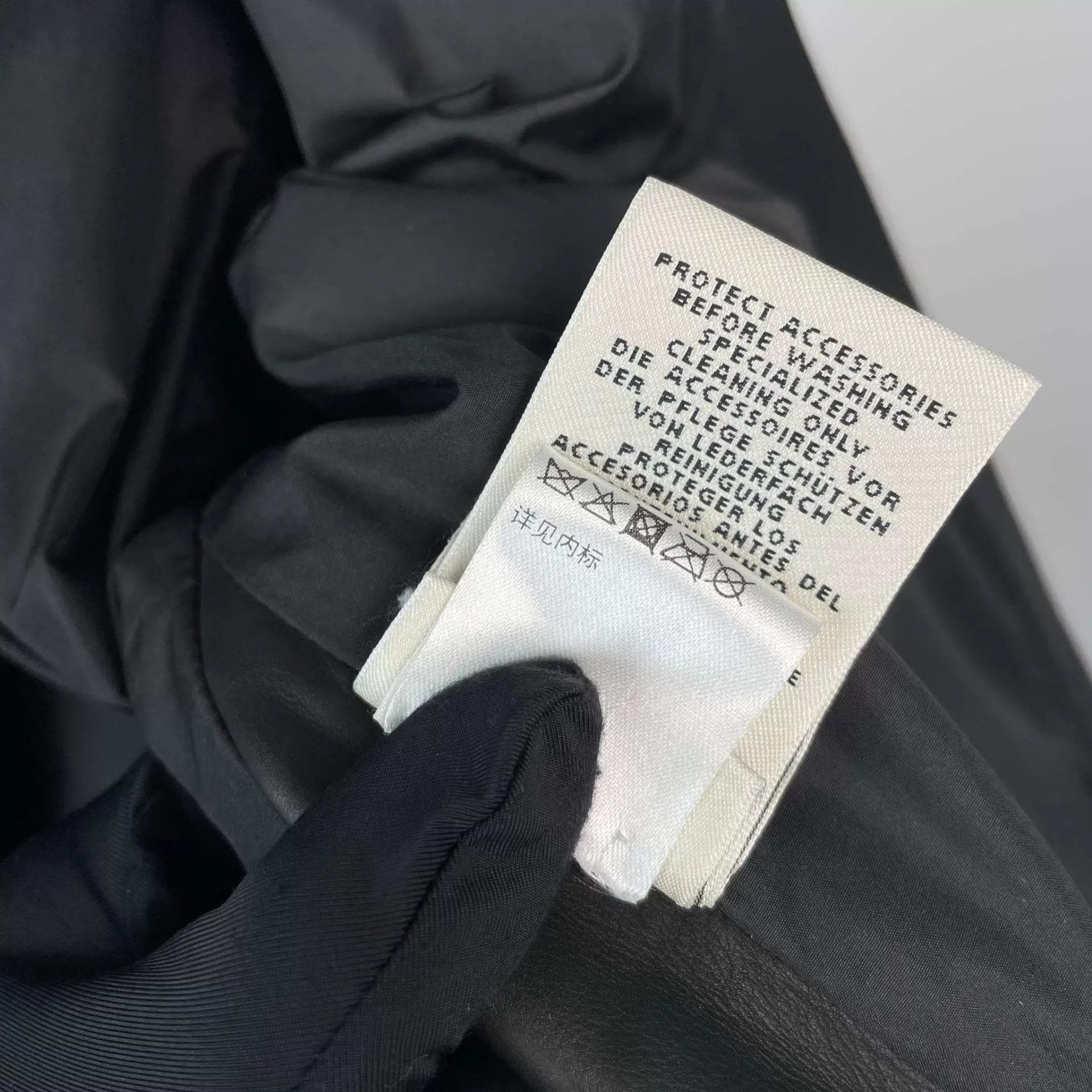 Hermes Hermès 98 Leather Diamond Quilted Black Jacket 38 Size S / US 4 / IT 40 - 7 Thumbnail