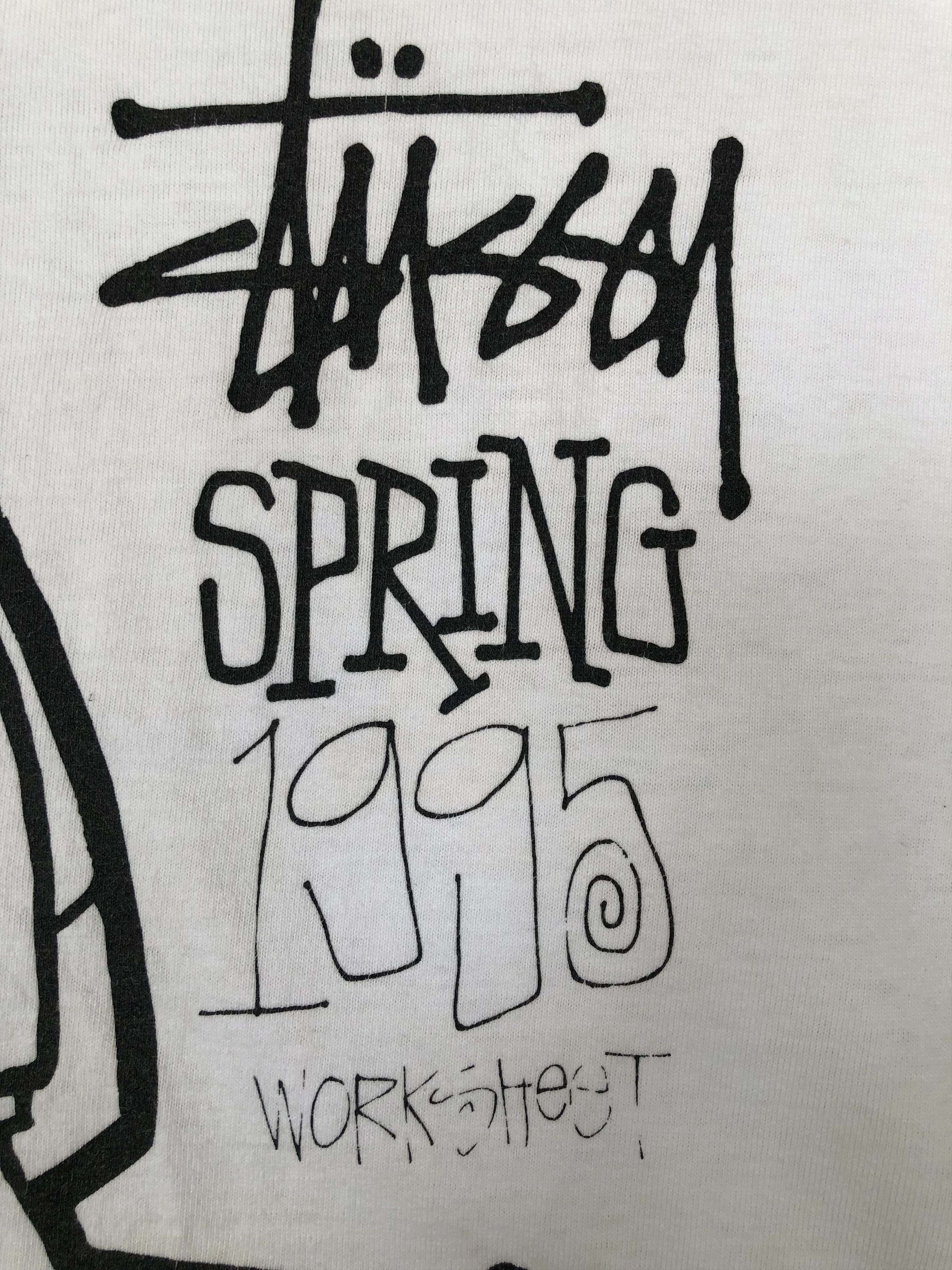 Stussy Vintage Stussy Spring 1995 Streetwear Tee Size US XL / EU 56 / 4 - 4 Thumbnail