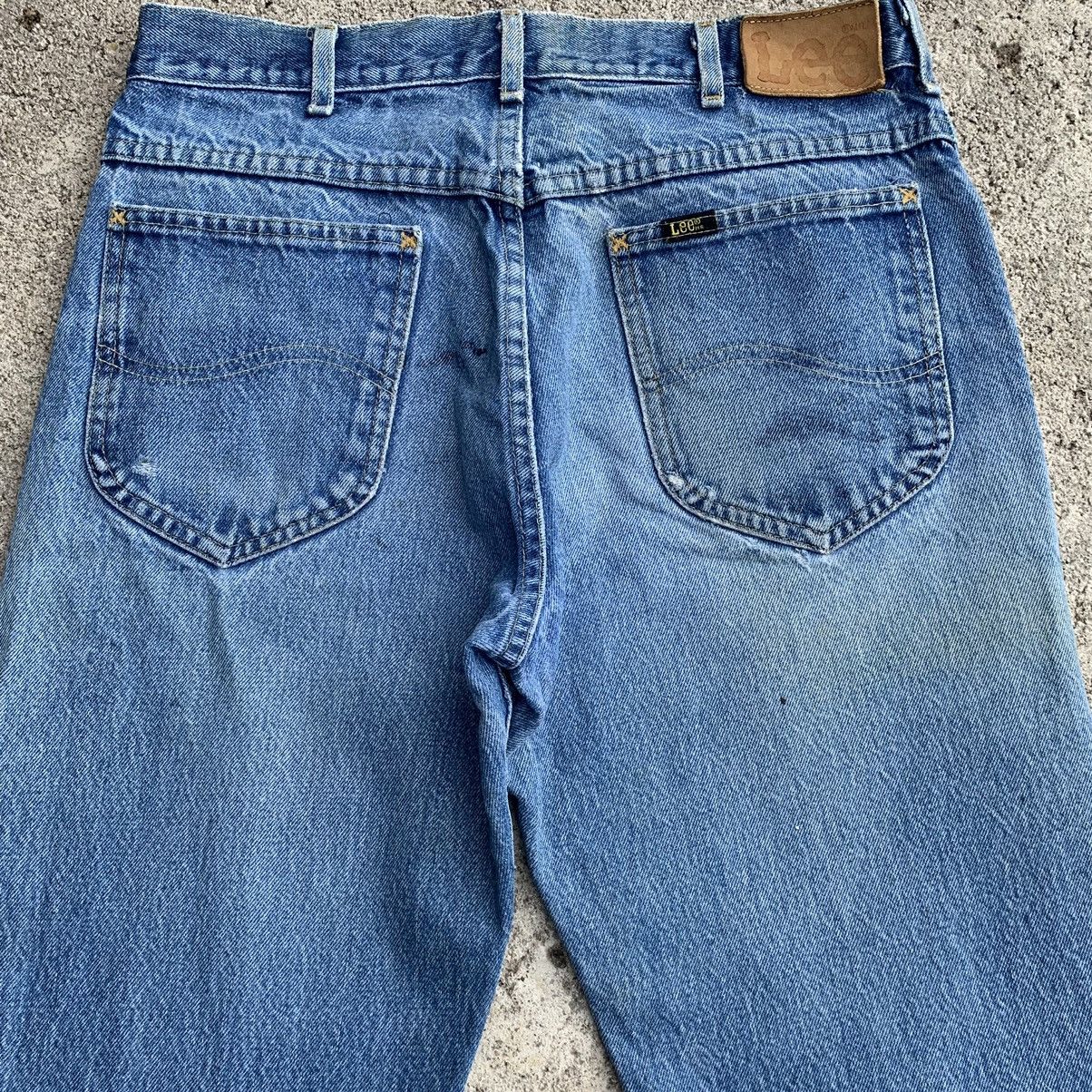 Lee Vintage 90s Lee USA Straight Leg Distressed Jeans W30X30 Size US 30 / EU 46 - 10 Thumbnail
