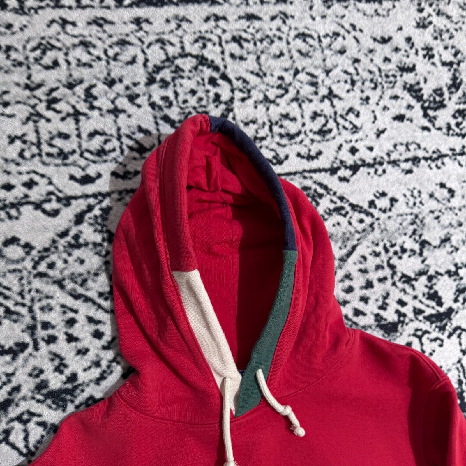 Champion × Vintage Vintage Champion Unisex Red Cotton Hoodie Size S Y2K 90s Size US S / EU 44-46 / 1 - 5 Thumbnail