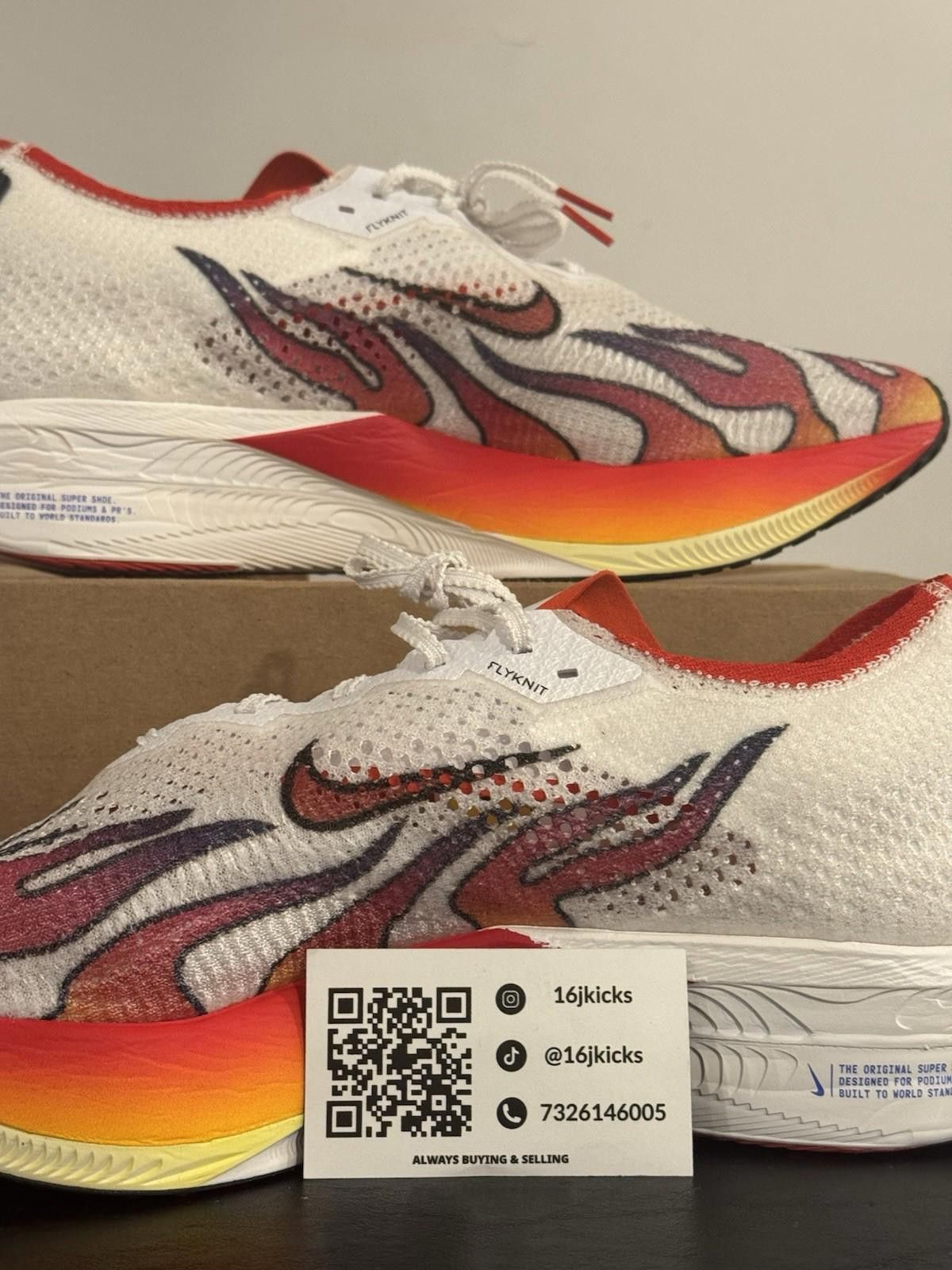 Nike Nike ZoomX Vaporfly Next% 3 FK PRM 'Ekiden Pack' HQ3504-100 Size US 13 / EU 46 - 2 Thumbnail