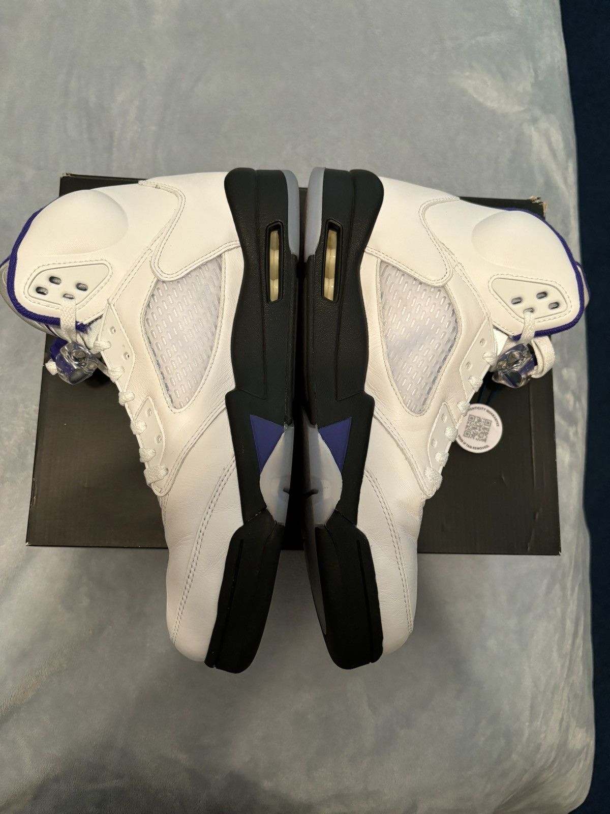 Jordan Brand Jordan 5 Retro Concord 2022 Size 12 Size US 12 / EU 45 - 4 Thumbnail