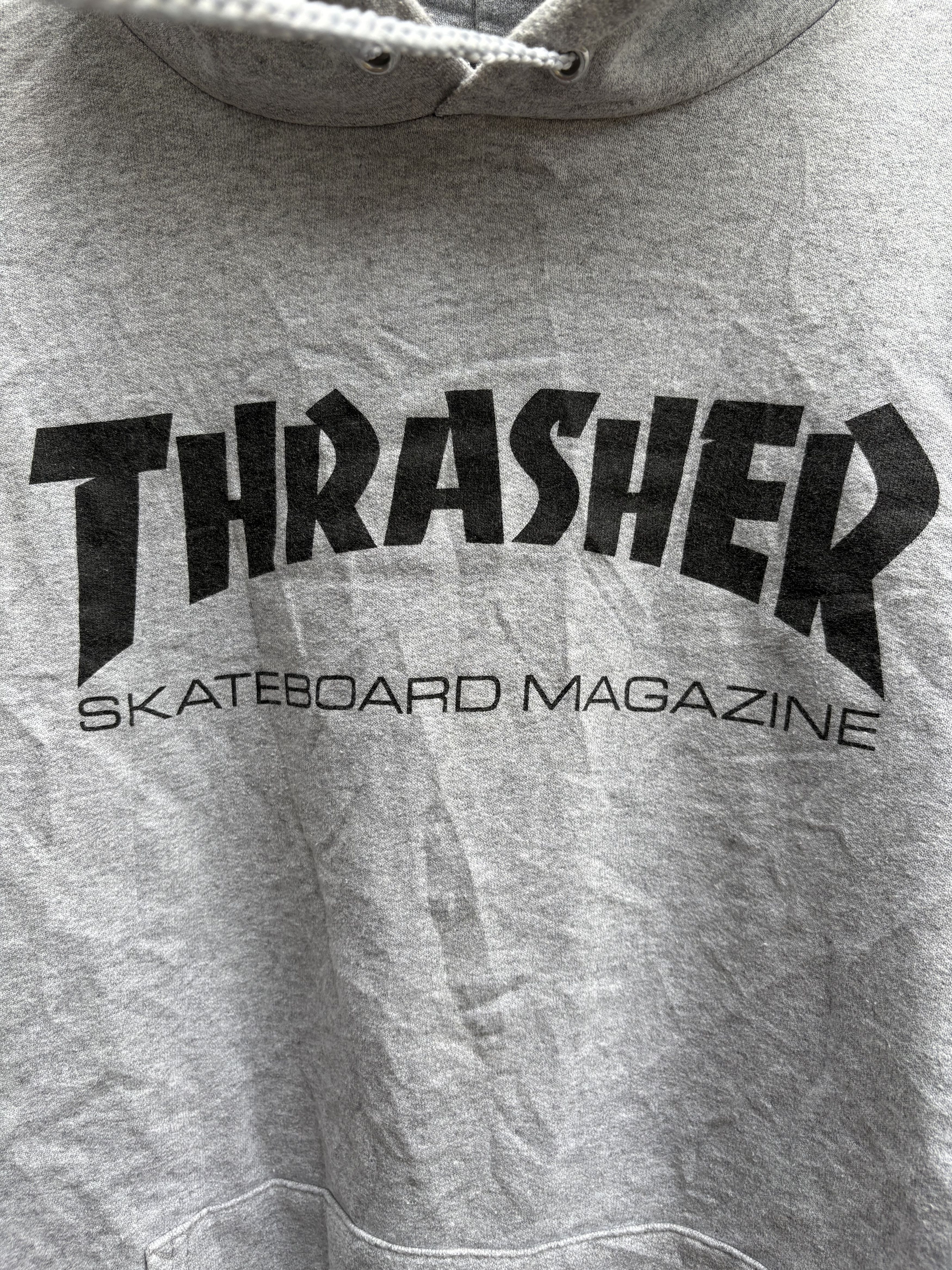 Thrasher Vintage thrasher skateboard hoodie Size US L / EU 52-54 / 3 - 3 Thumbnail