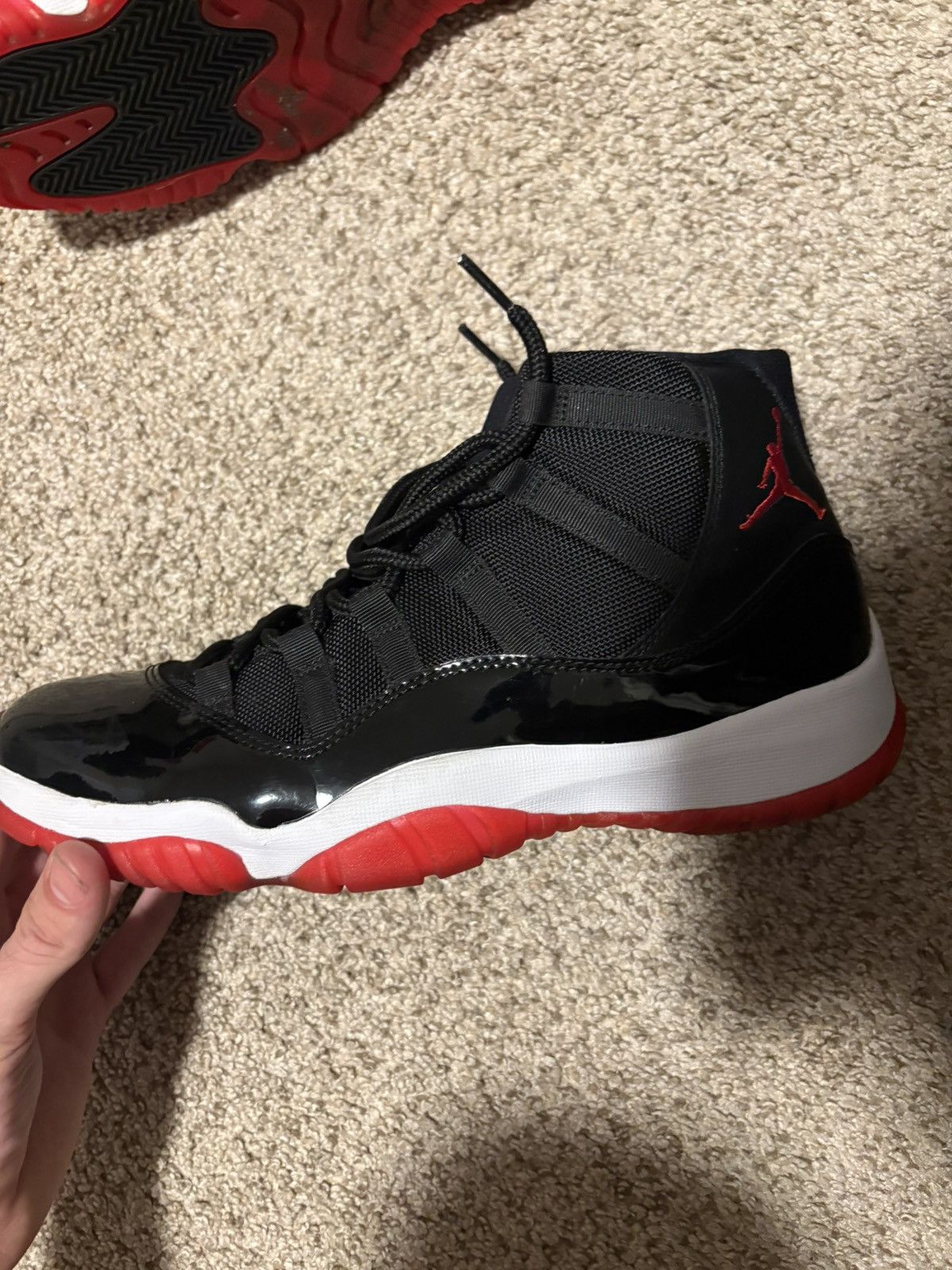 Jordan Brand OG BRED 11 2012 Size US 11.5 / EU 44-45 - 5 Thumbnail