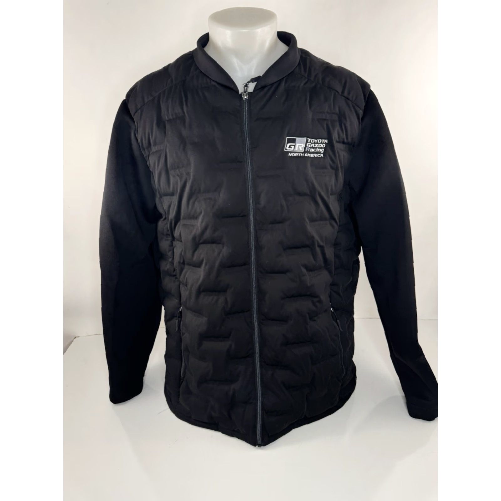 Vintage TOYOTA GAZOO RACING Mens 3XL North End Insulated Quilted Jacket Black - EXCELLENT Jacket Mens 3XL North End Insulated Quilted Racing Black Size US XXL / EU 58 / 5 - 2 Thumbnail