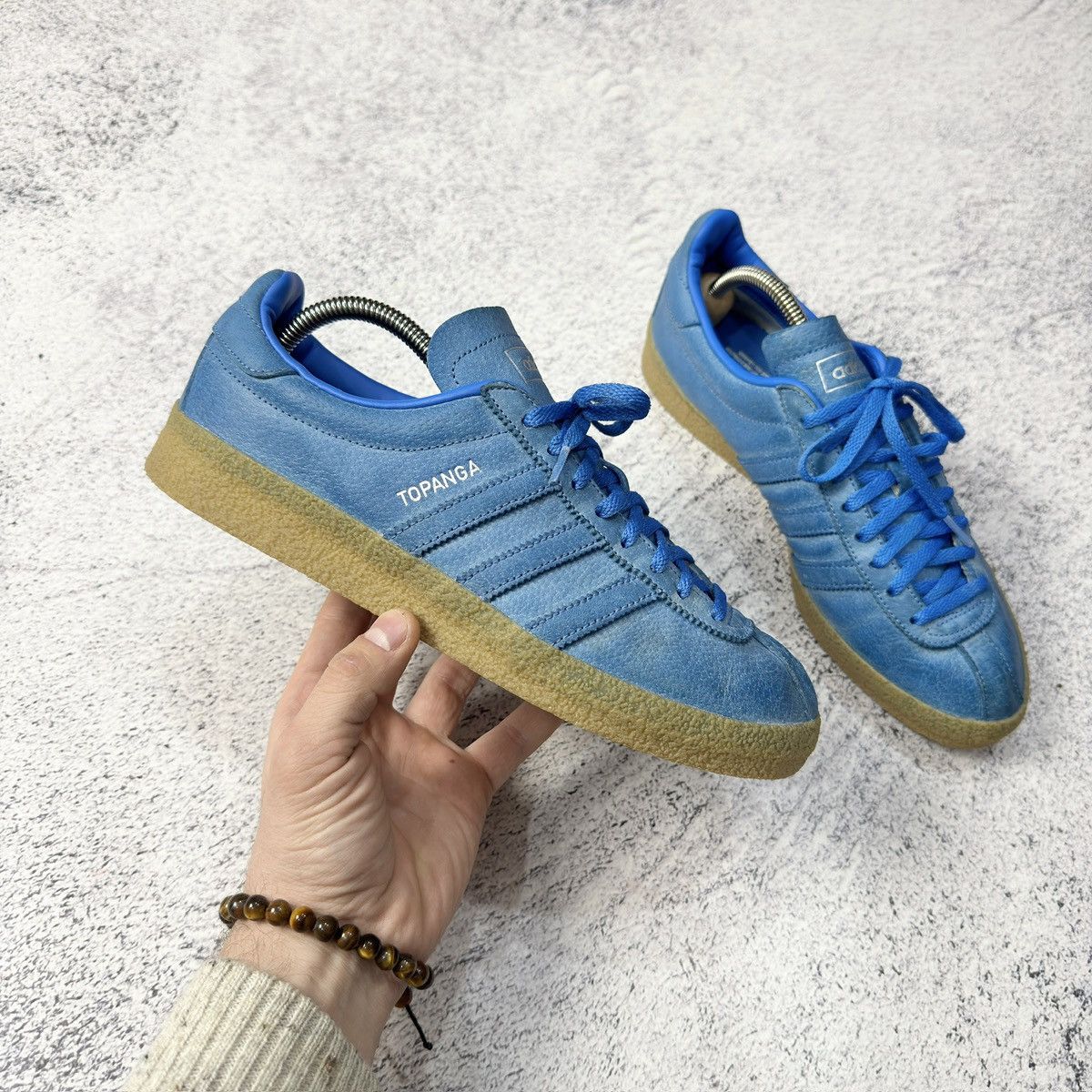 Adidas × Vintage Adidas Topanga Mens Sneakers US9 UK8 26.5-27cm Size US 8.5 / EU 41-42 - 3 Thumbnail