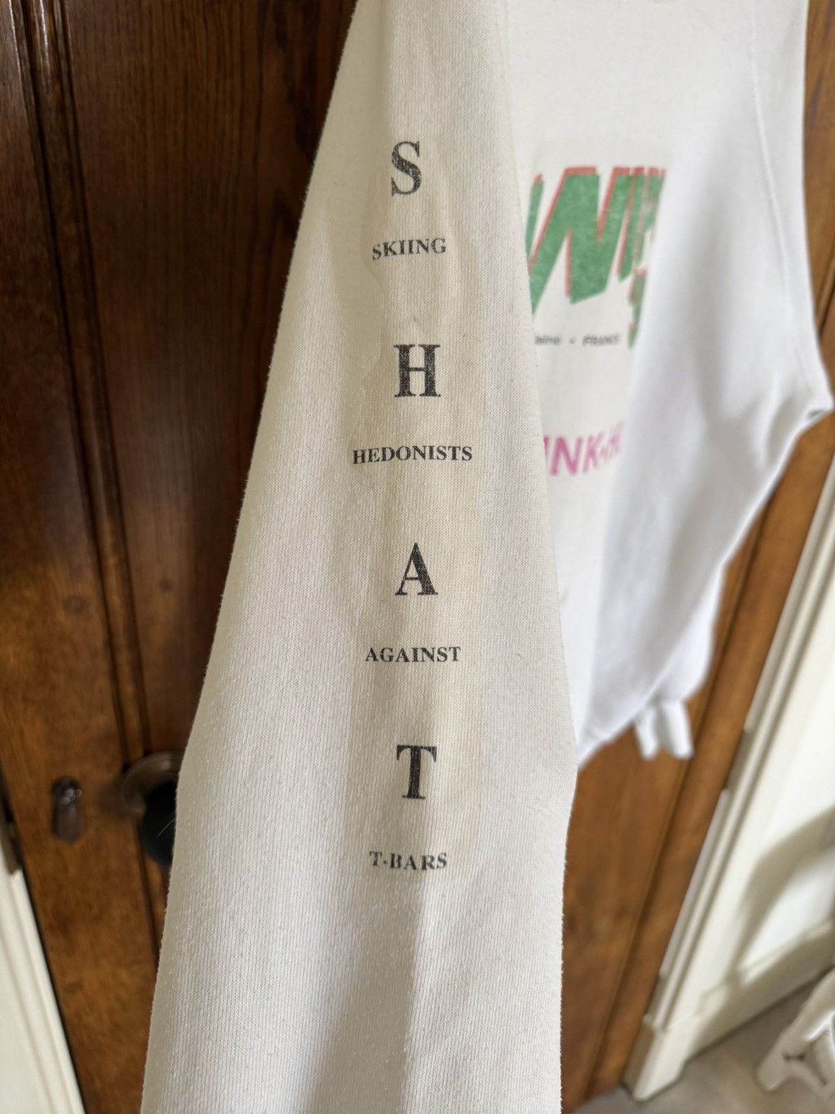 Vintage Vintage 1995 Marlboro white ski sweater archive grail Tour Size US XL / EU 56 / 4 - 10 Thumbnail