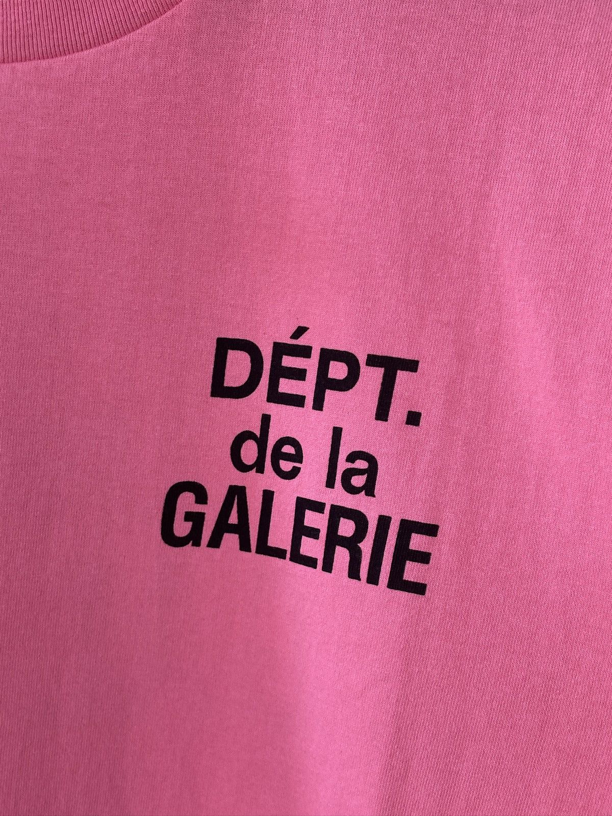 Gallery Dept. PINK FRENCH LOGO TEE Size US M / EU 48-50 / 2 - 6 Thumbnail