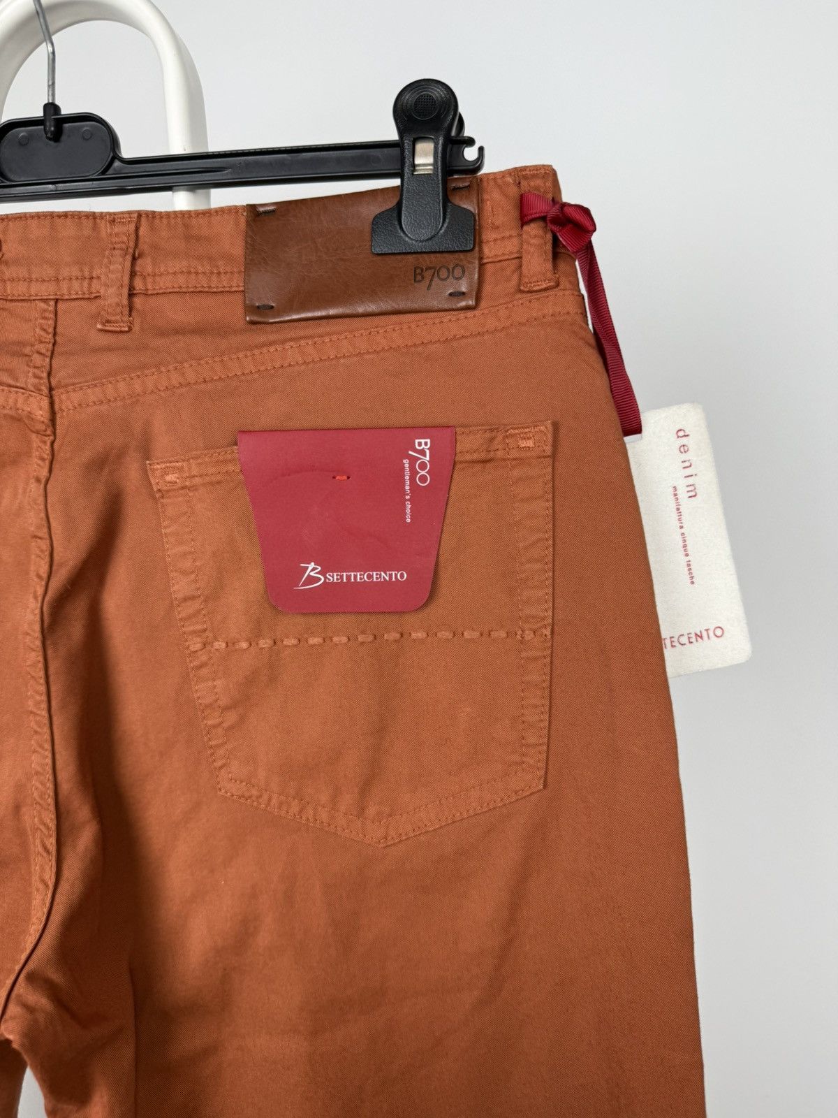 Other New Settecento B700 Ricamo Chino Pant Size US 34 / EU 50 - 9 Thumbnail