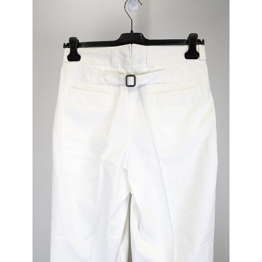 Bottega Veneta o1rshd1 Pants Fluid Slik Suiting in White Size US 32 / EU 48 - 13 Thumbnail