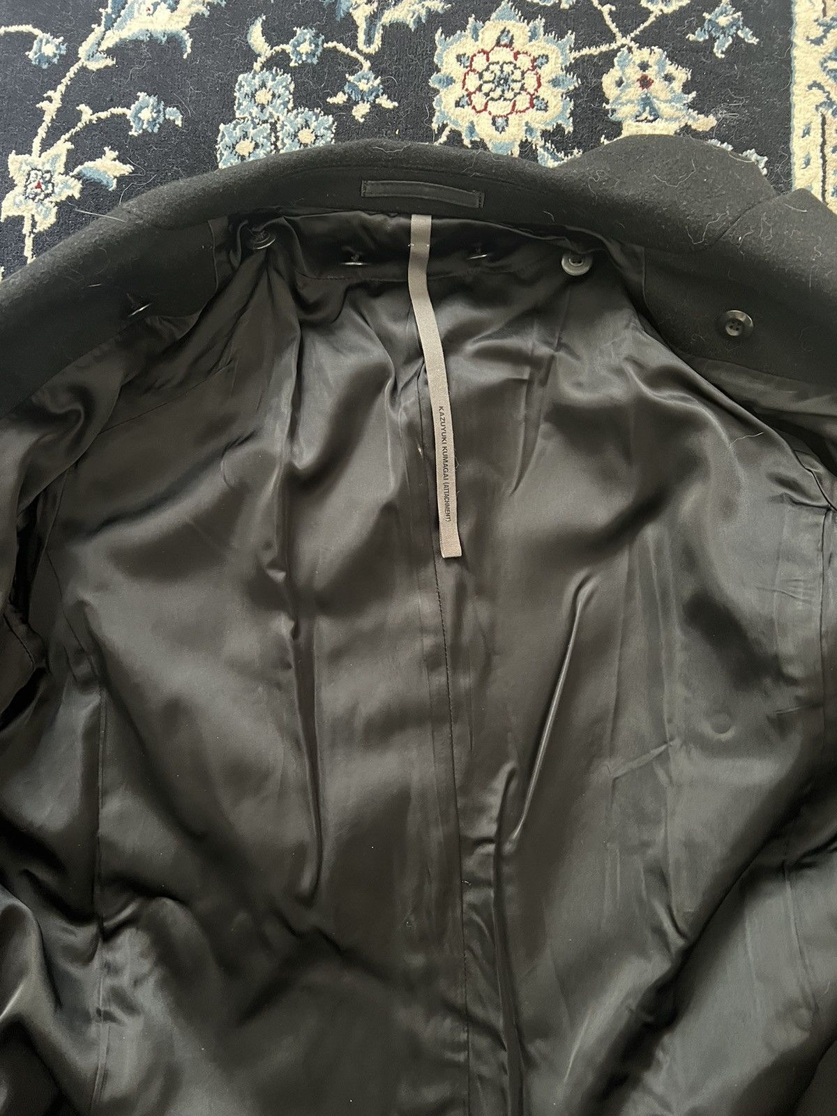 Attachment × Kazuyuki Kumagai Attachment Double layer Coat Size US S / EU 44-46 / 1 - 5 Thumbnail