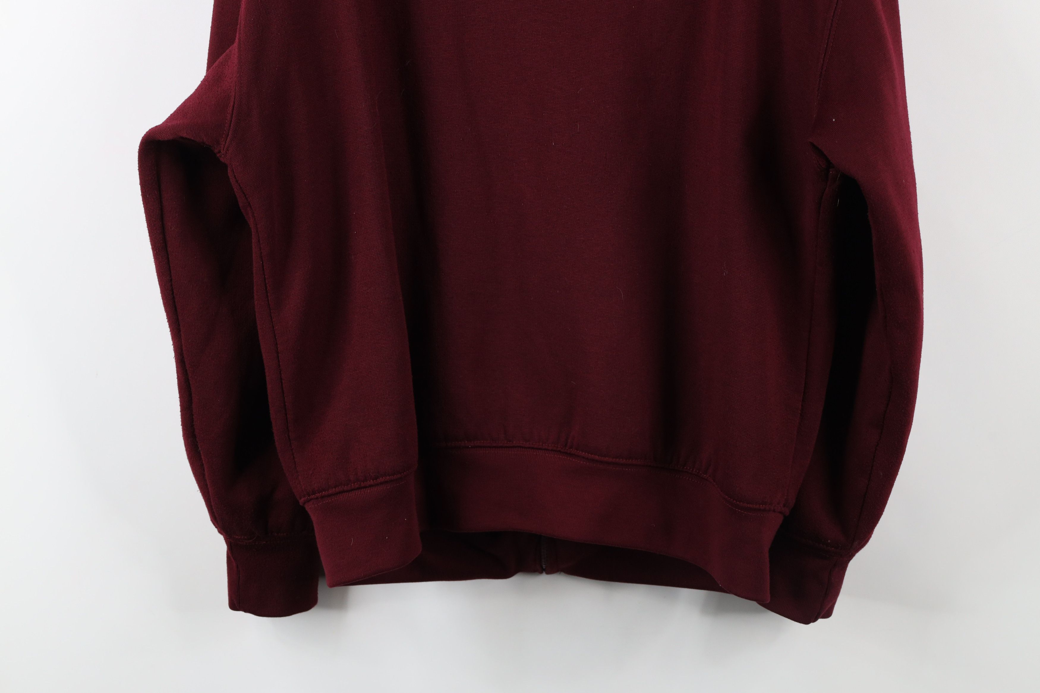 Vintage Vintage 90s Streetwear Thermal Waffle Knit Lined Hoodie Size US S / EU 44-46 / 1 - 13 Thumbnail