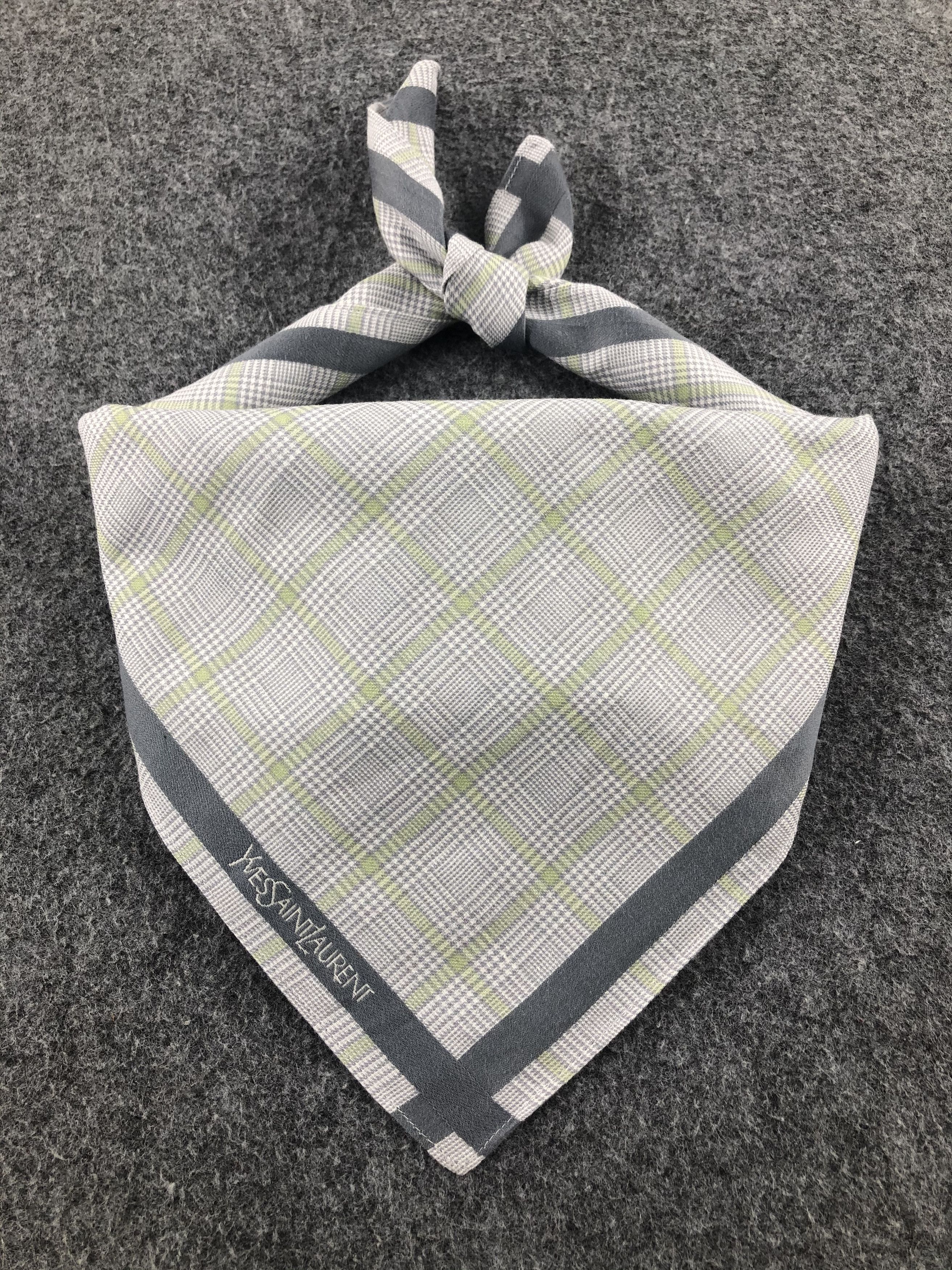 Yves Saint Laurent Yves Saint Laurent Handkerchief / Bandana / Neckerchief Size ONE SIZE - 1 Thumbnail