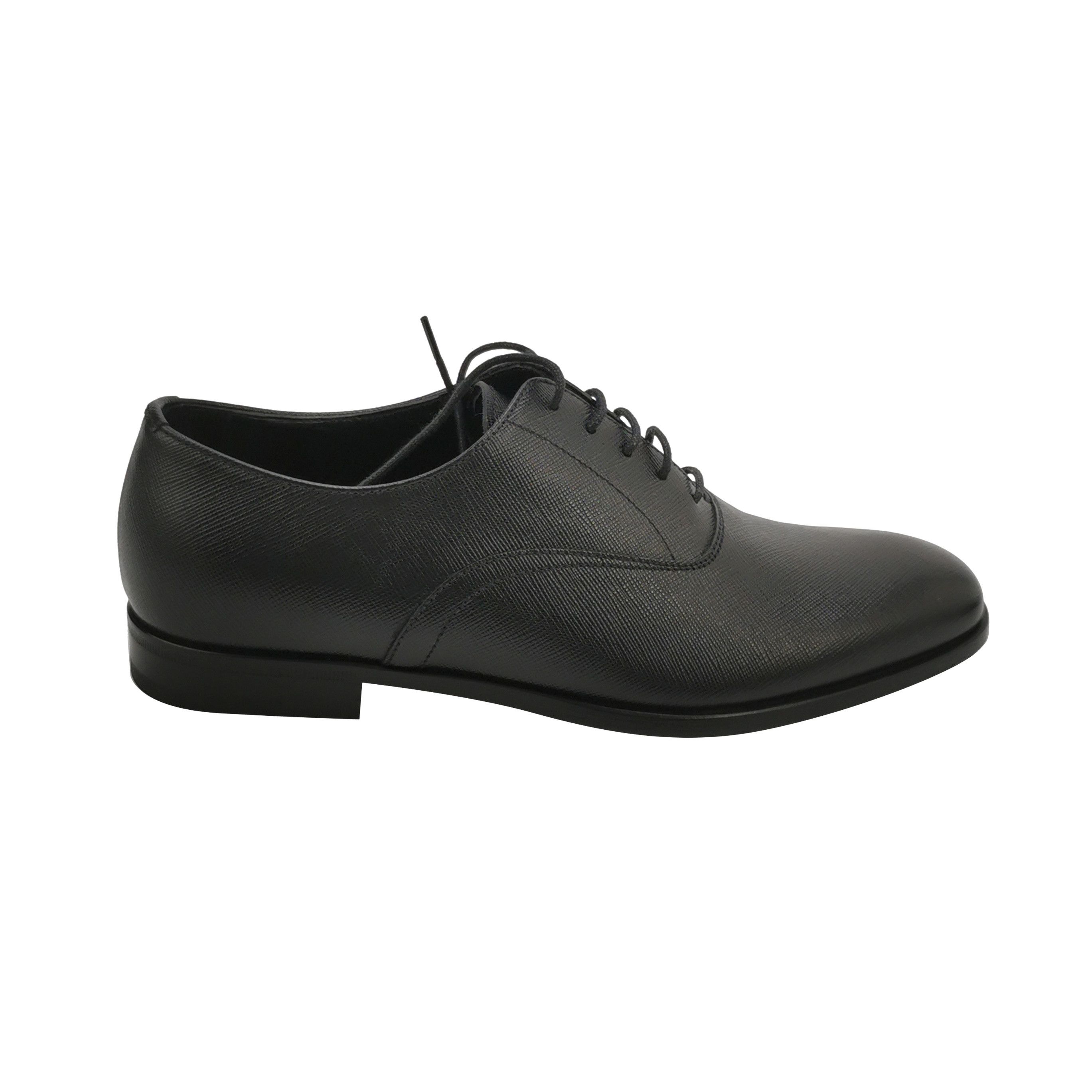 Prada Prada Textured Leather Lace-Up Shoes 5.5 Size US 6 / EU 39 - 1 Thumbnail