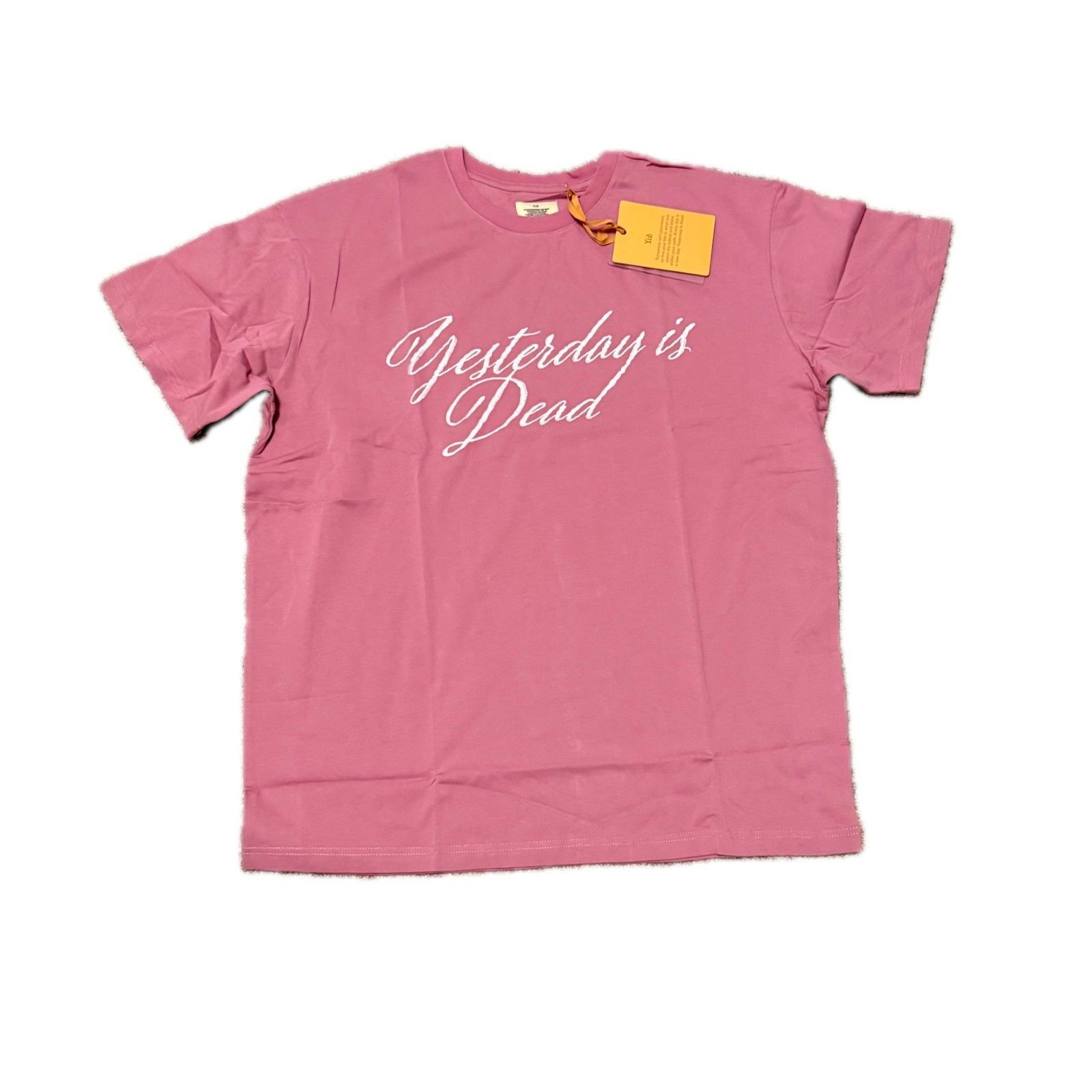 Other Yesterday Is Dead (Y.I.D.) Script Logo T-Shirt 2XL NWT Pink Size US XXL / EU 58 / 5 - 1 Thumbnail