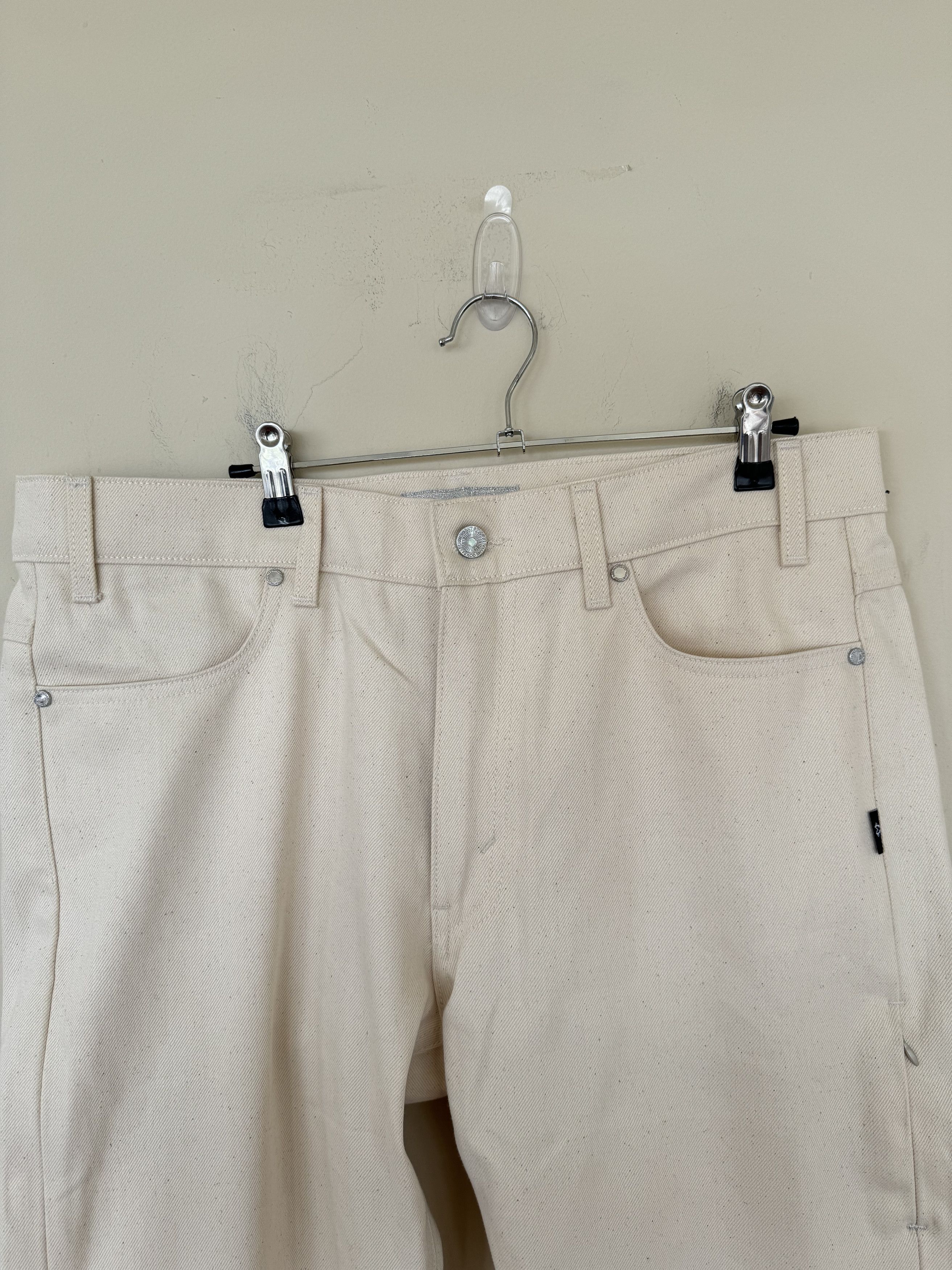 Midnight Studios Midnight Studios Beige Denim NWT Size US 34 / EU 50 - 4 Thumbnail