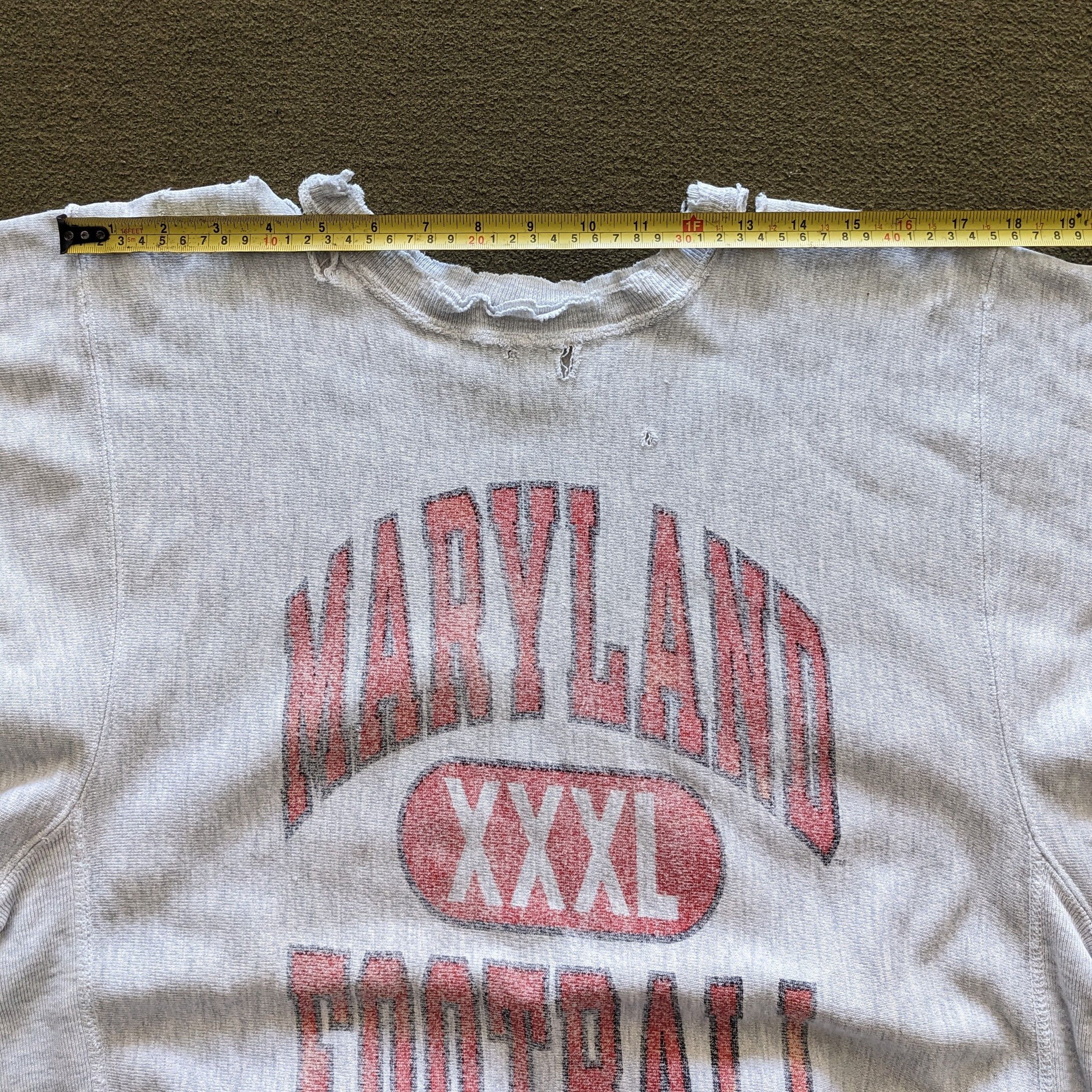 Champion Vintage CHAMPION NFL Maryland XXXL Football Sweatshirt Size US S / EU 44-46 / 1 - 8 Thumbnail