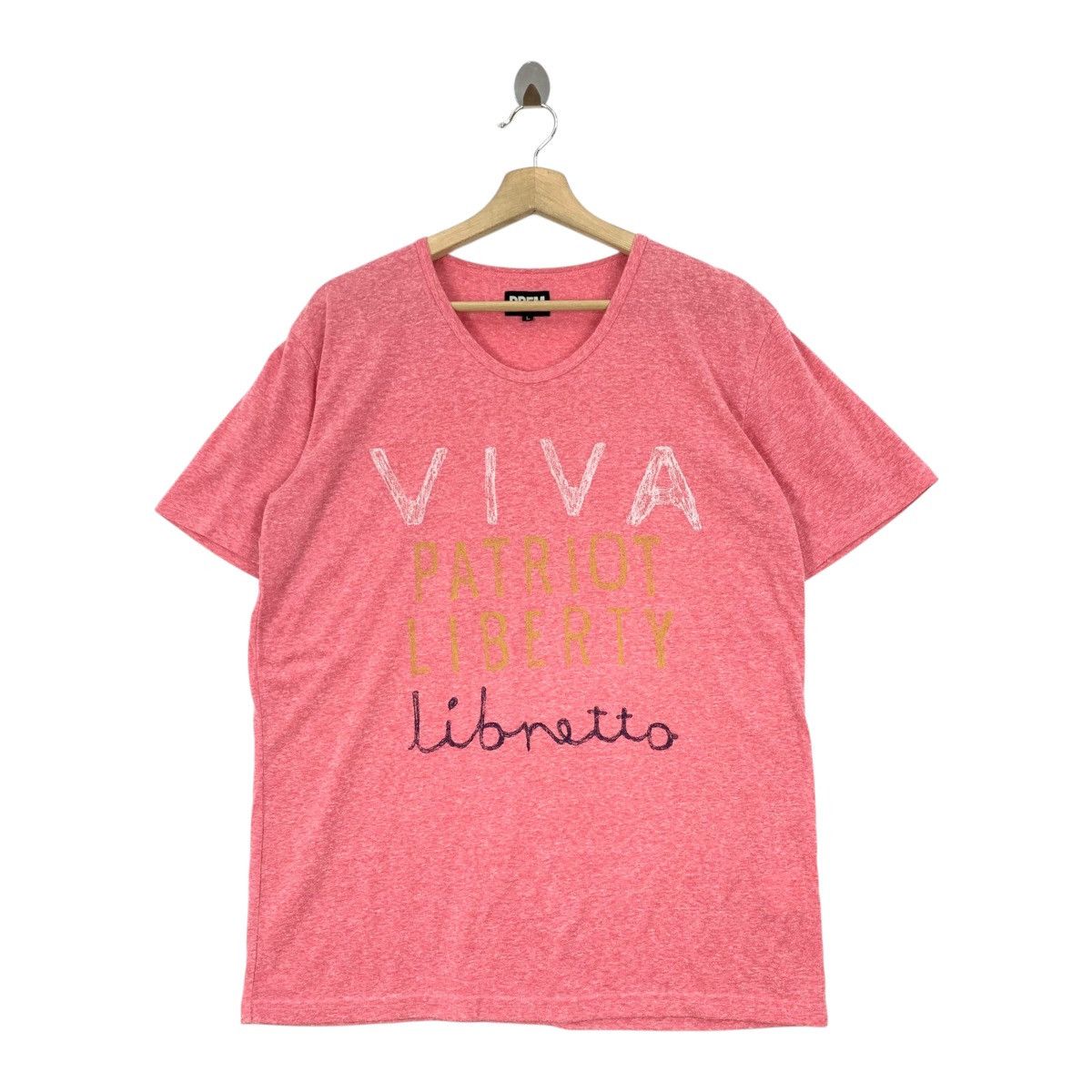 Japanese Brand PPFM V neck japanesebrand spellout tee Size L / US 10 / IT 46 - 1 Thumbnail