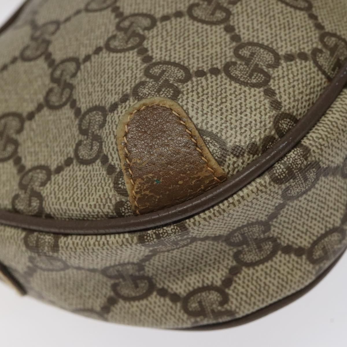 Gucci GUCCI GG Supreme Web Sherry Line Shoulder Bag Pvc Beige 89 Size ONE SIZE - 13 Thumbnail