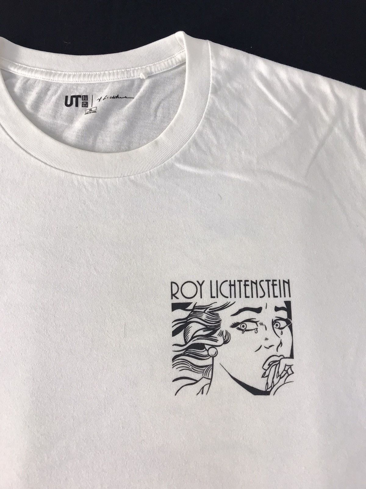 Vintage Vintage Roy Lichtentein Crying Girl Masterpiece Pop Art Size US XL / EU 56 / 4 - 4 Thumbnail