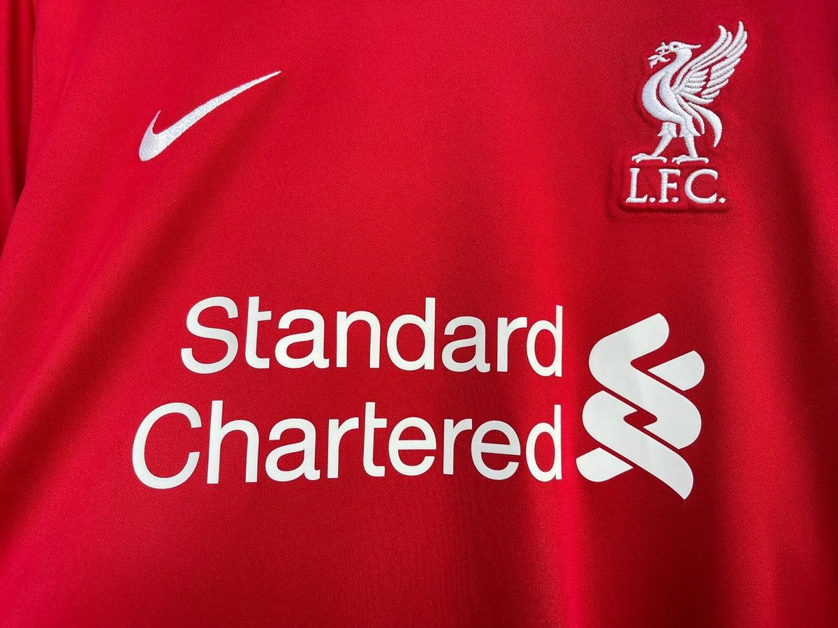 Nike 2020-2021 Liverpool Home Shirt Football Jersey Red Kit XL Size US XL / EU 56 / 4 - 3 Thumbnail