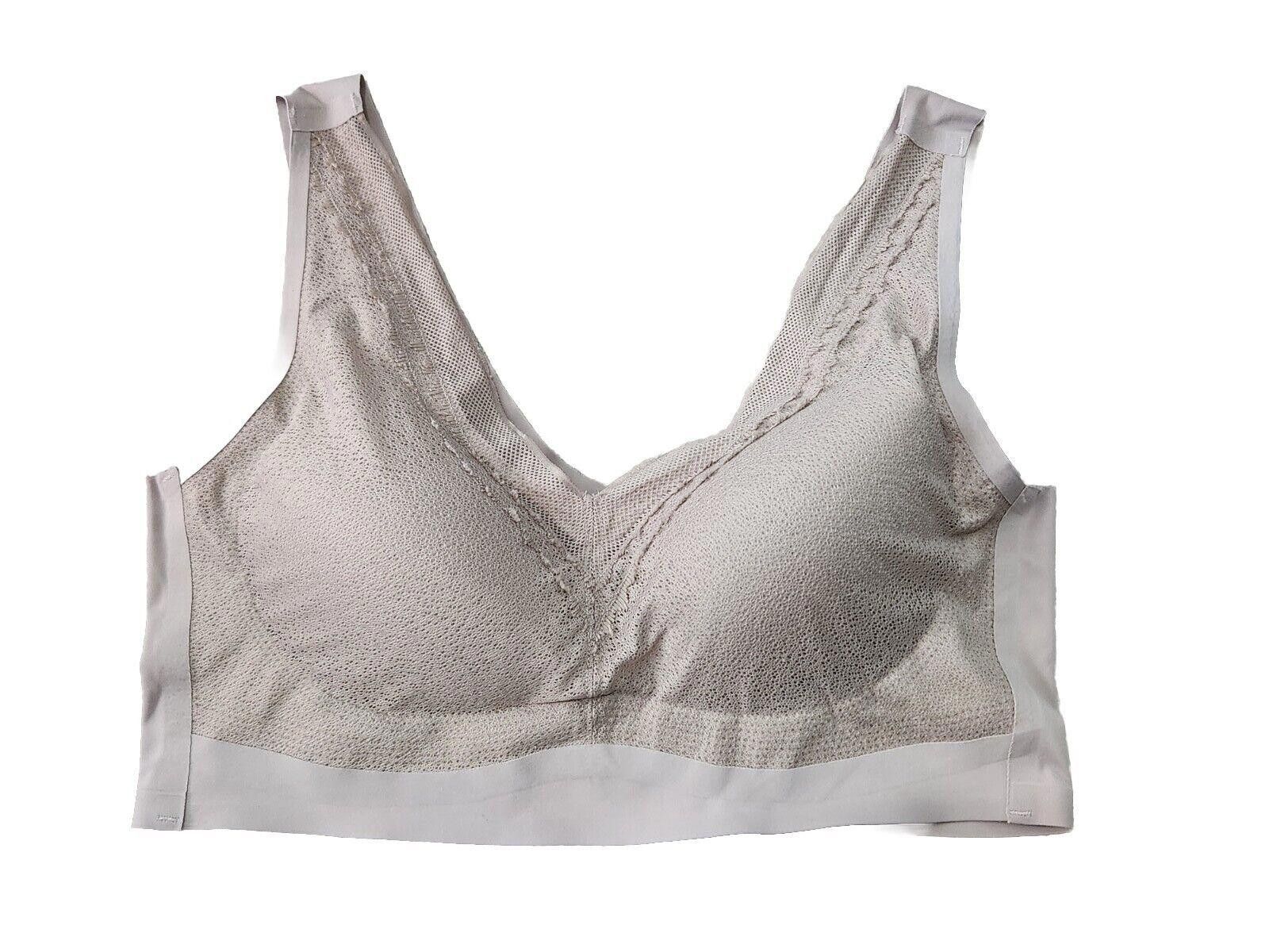 Designer Underwhere Bra Seamless No Underwire 1x Nude Shimmer Size ONE SIZE - 1 Thumbnail