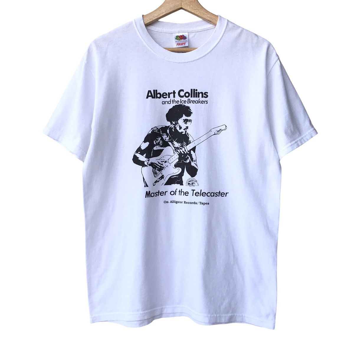 Band Tees × Fruit Of The Loom × Vintage Albert Collins And The Ice Breakers Vintage 2000s Blues Tee Size US M / EU 48-50 / 2 - 1 Thumbnail