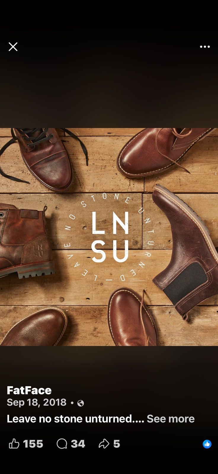 FatFace LNSU classic brown leather Chelsea boots brand new Size US 9.5 / EU 42-43 - 6 Thumbnail