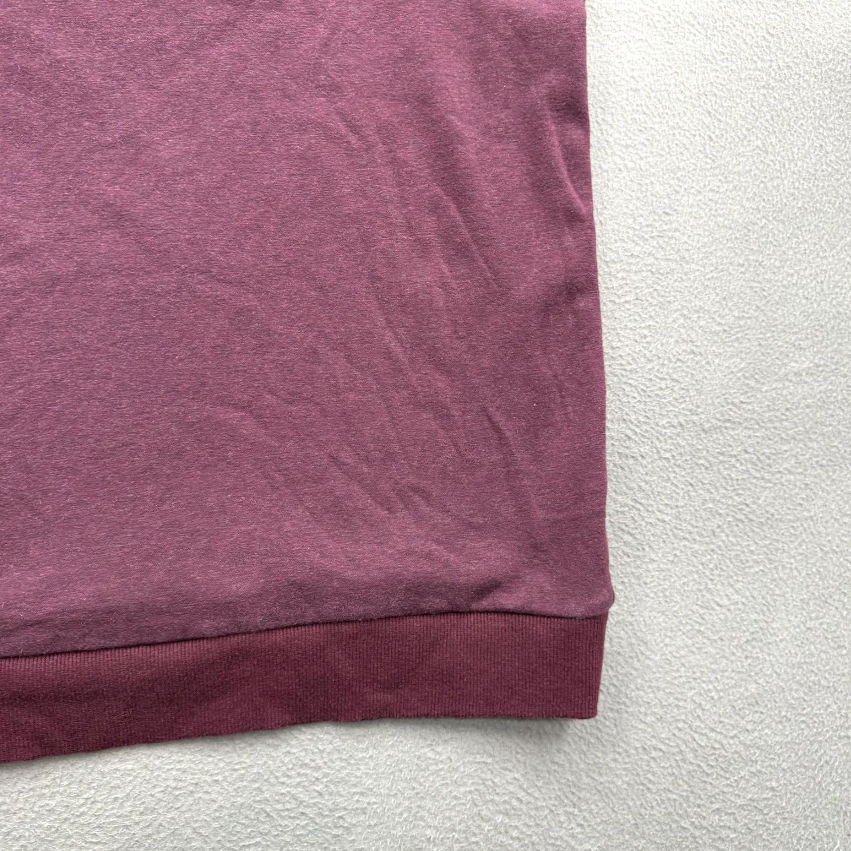 TravisMathew Travis Mathew Sweatshirt Mens XL Purple 1/4 Zip Mock Neck Fleece Golf Pullover Size US XL / EU 56 / 4 - 7 Thumbnail