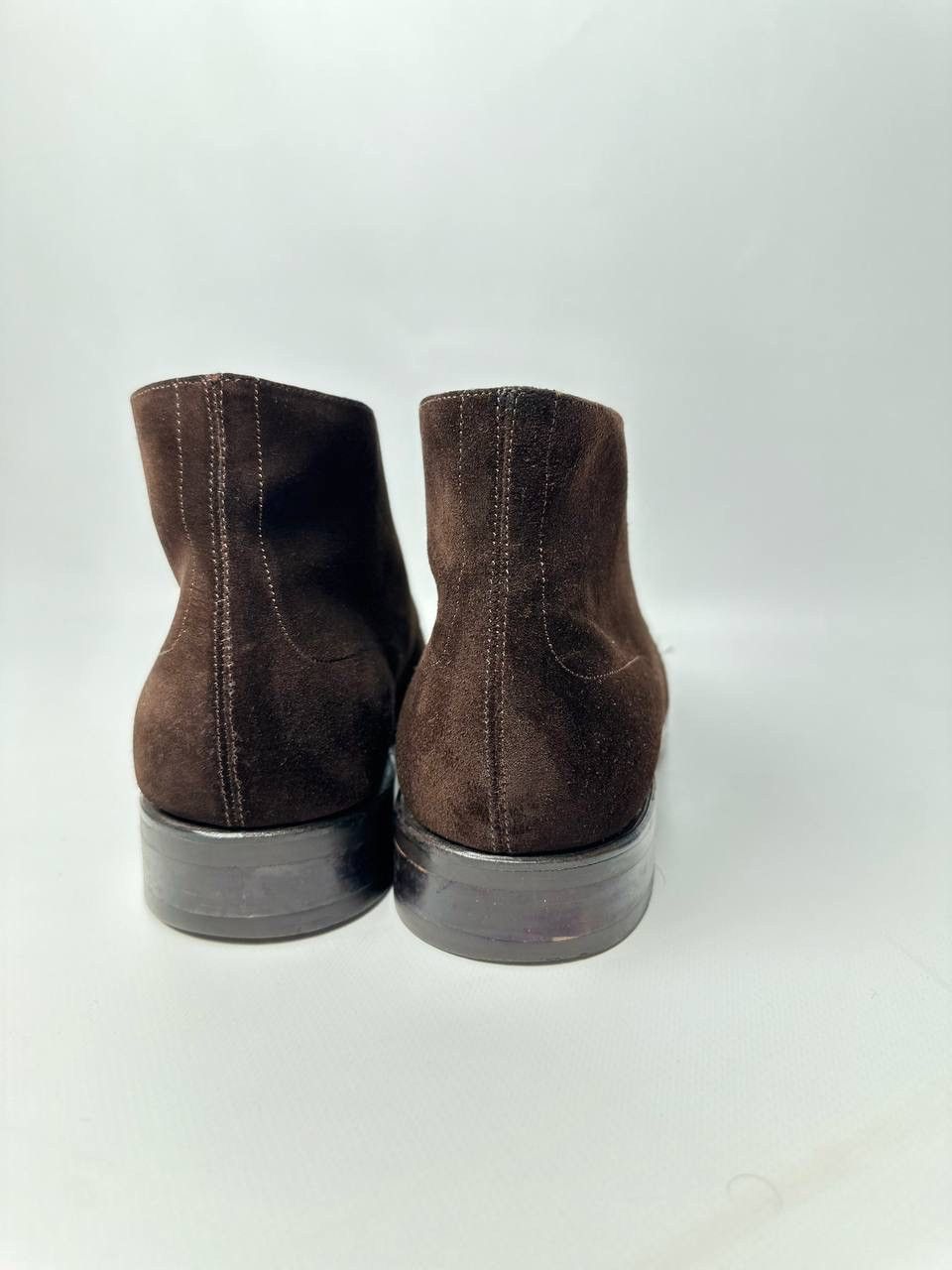 LODING Loding Paris Brown Suede Chukka Boots – Size US 8.5 Size US 8.5 / EU 41-42 - 2 Thumbnail