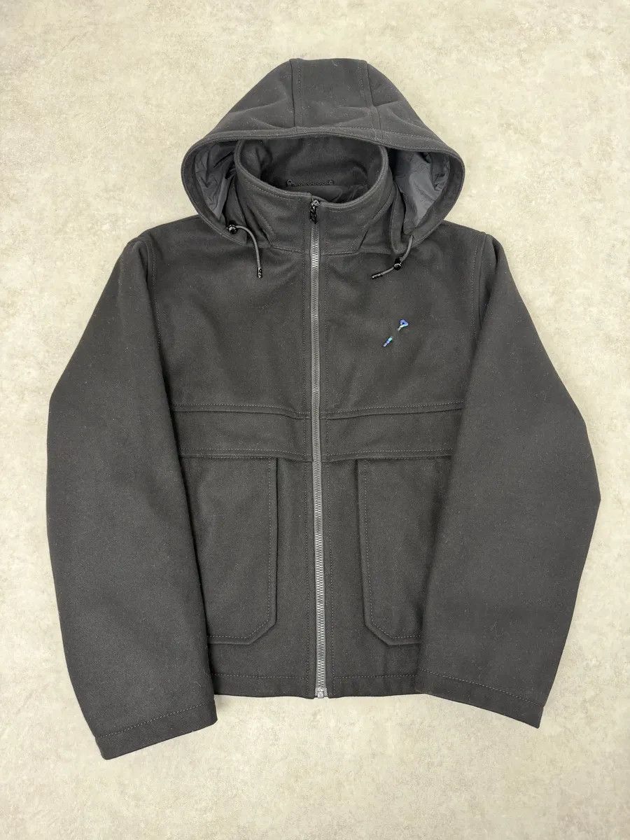 Louis Vuitton Louis Vuitton Black Wool Premium Hooded LV Jacket Size US L / EU 52-54 / 3 - 1 Thumbnail