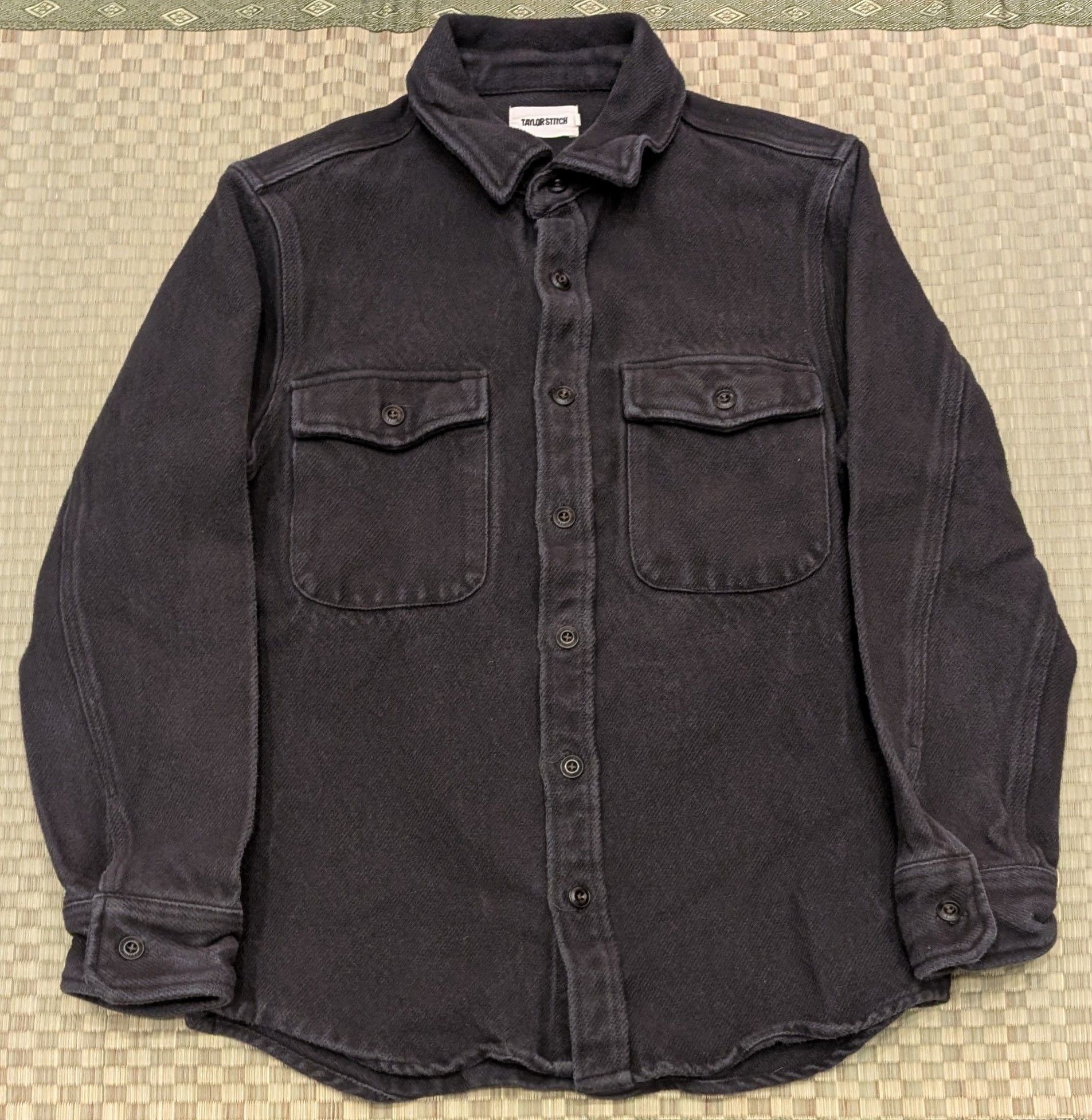 DISCONTINUED Taylor Stitch Maritime Shirt Jacket Gray Twill