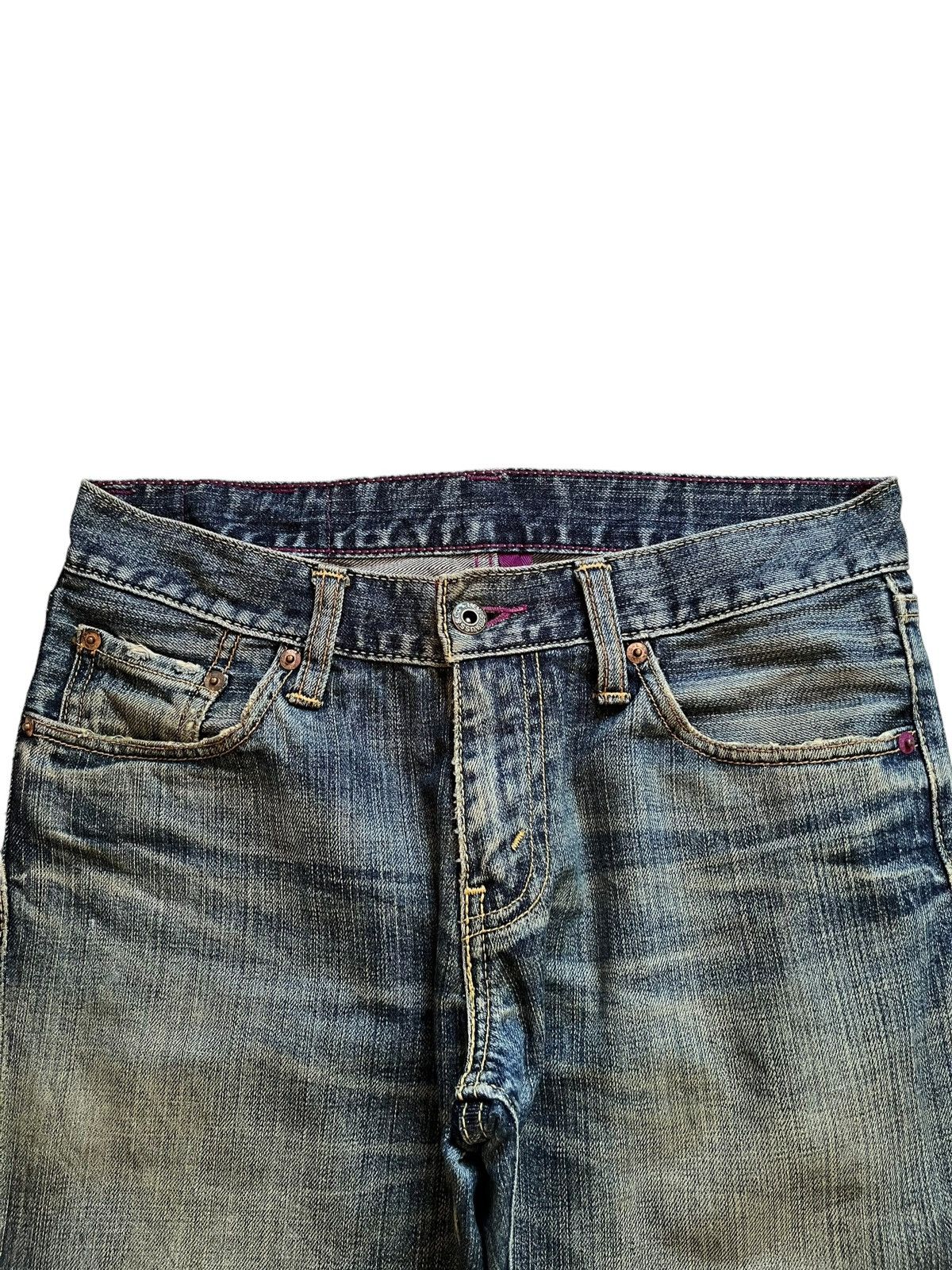 Levi's × Levi's Vintage Clothing Vintage 90s Levis 502 Mud Wash Distressed Loose Jeans Size US 31 - 4 Thumbnail