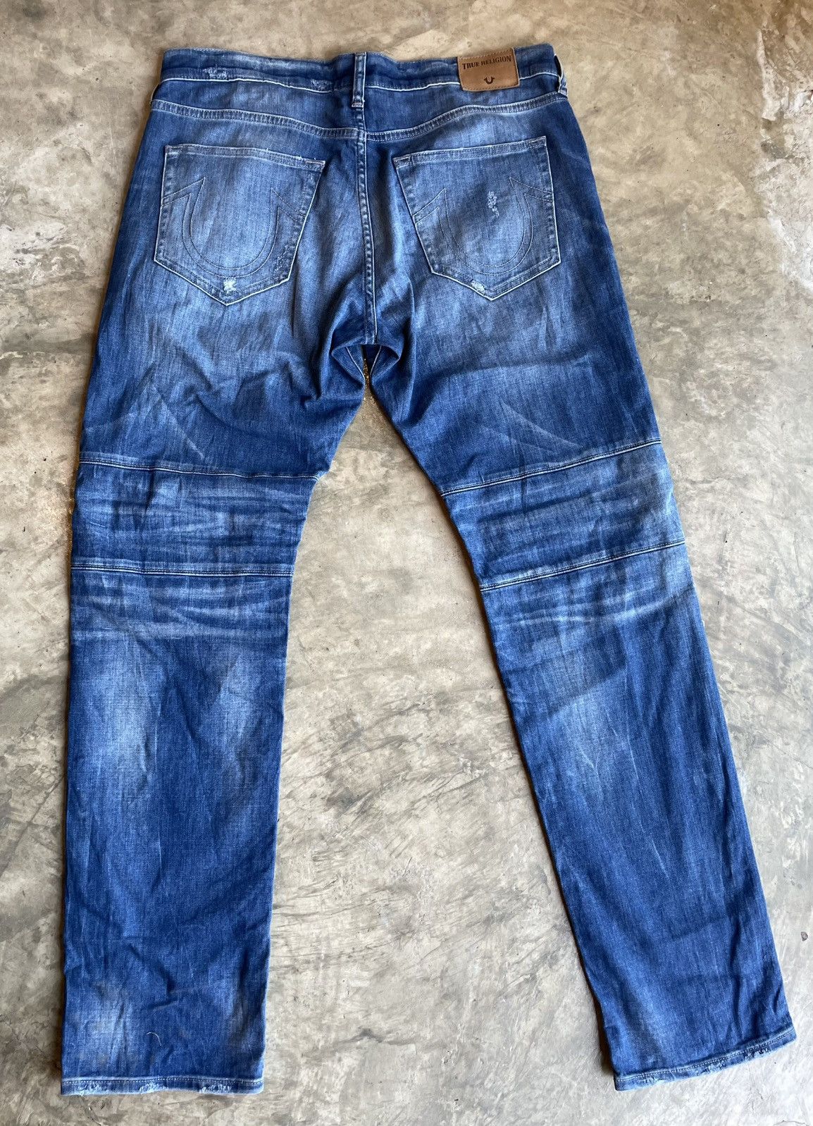 True Religion Vintage True Religion Distressed Jeans Geno Relaxed Slim Size US 32 / EU 48 - 12 Thumbnail