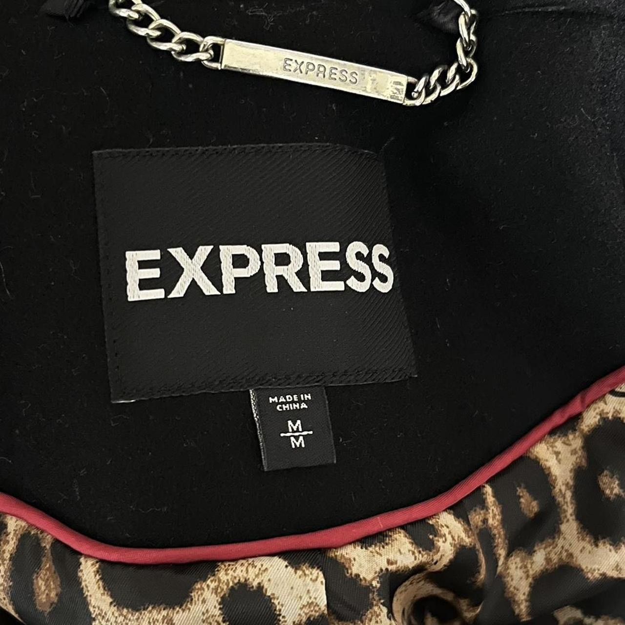 Express Express Black Double Breasted Women’s Blazer Size M Size M / US 6-8 / IT 42-44 - 5 Thumbnail