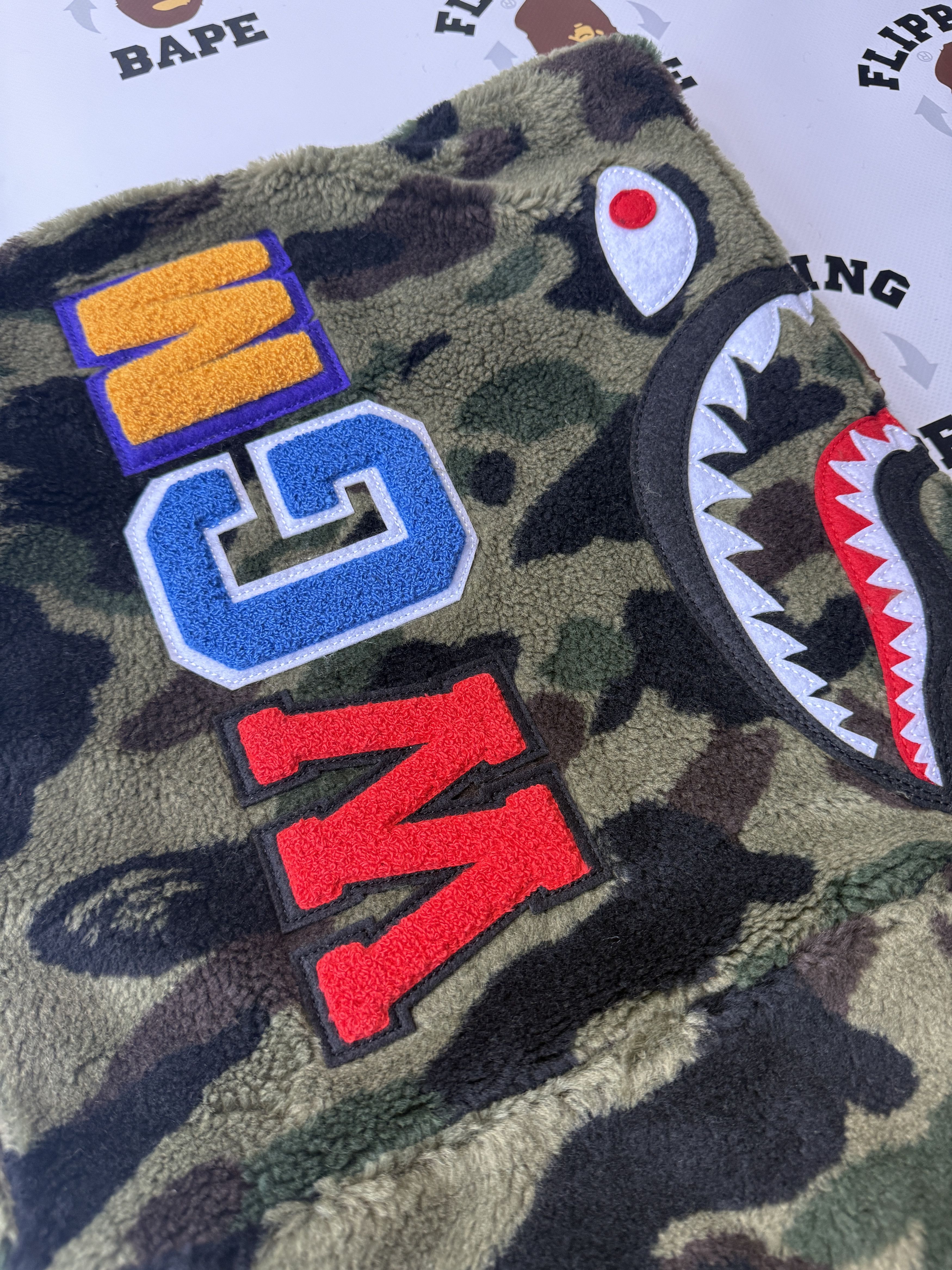 Bape 1ST CAMO SHARK BOA SNOOD Size ONE SIZE - 8 Thumbnail