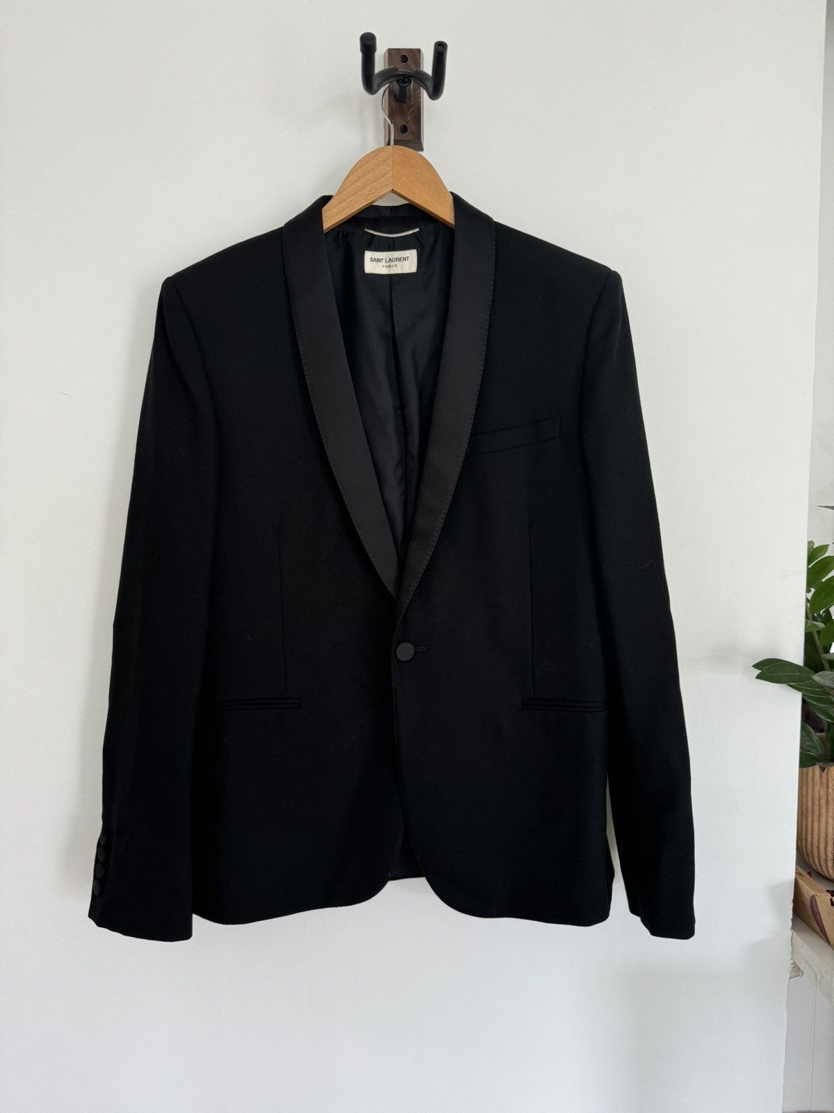 Saint Laurent Paris 2013 Grain de Poudre Shawl le smoking
