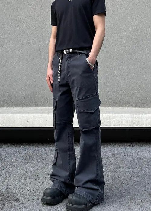 VIBE Multi Pocket Cargo Jeans Size US 32 / EU 48 - 7 Thumbnail