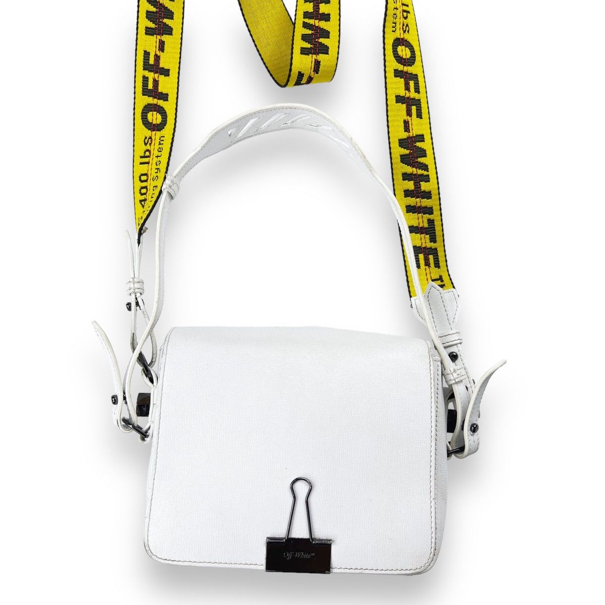 最終値下げ【希少 未使用美品】Off-White ZIPTHE CHARM 牛革 Off-White Off White Patent Leather Zip Tie Charm | Grailed