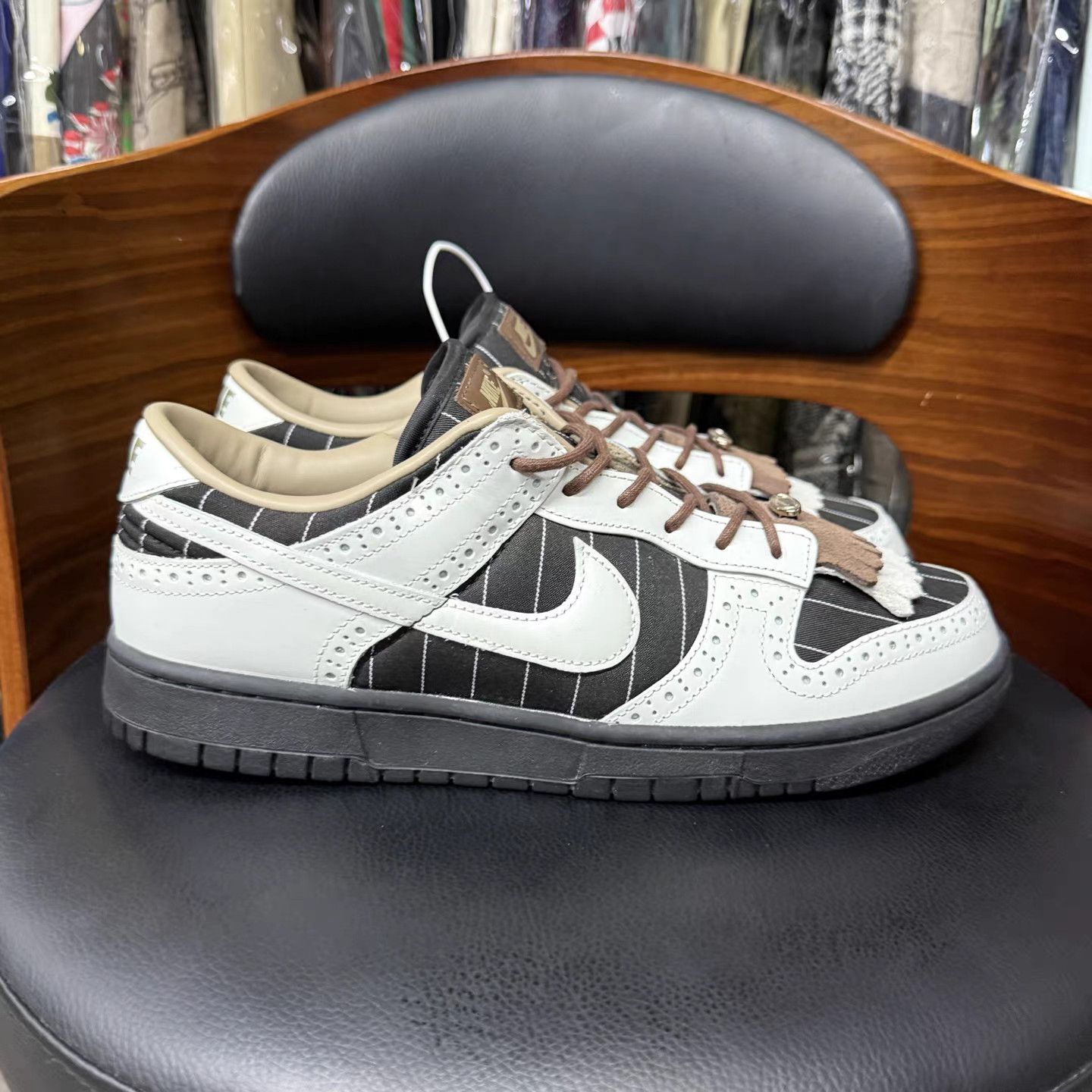Nike Nike Dunk Summit White and Cacao Wow Sneakers K15 Size US 11 / EU 44 - 4 Thumbnail