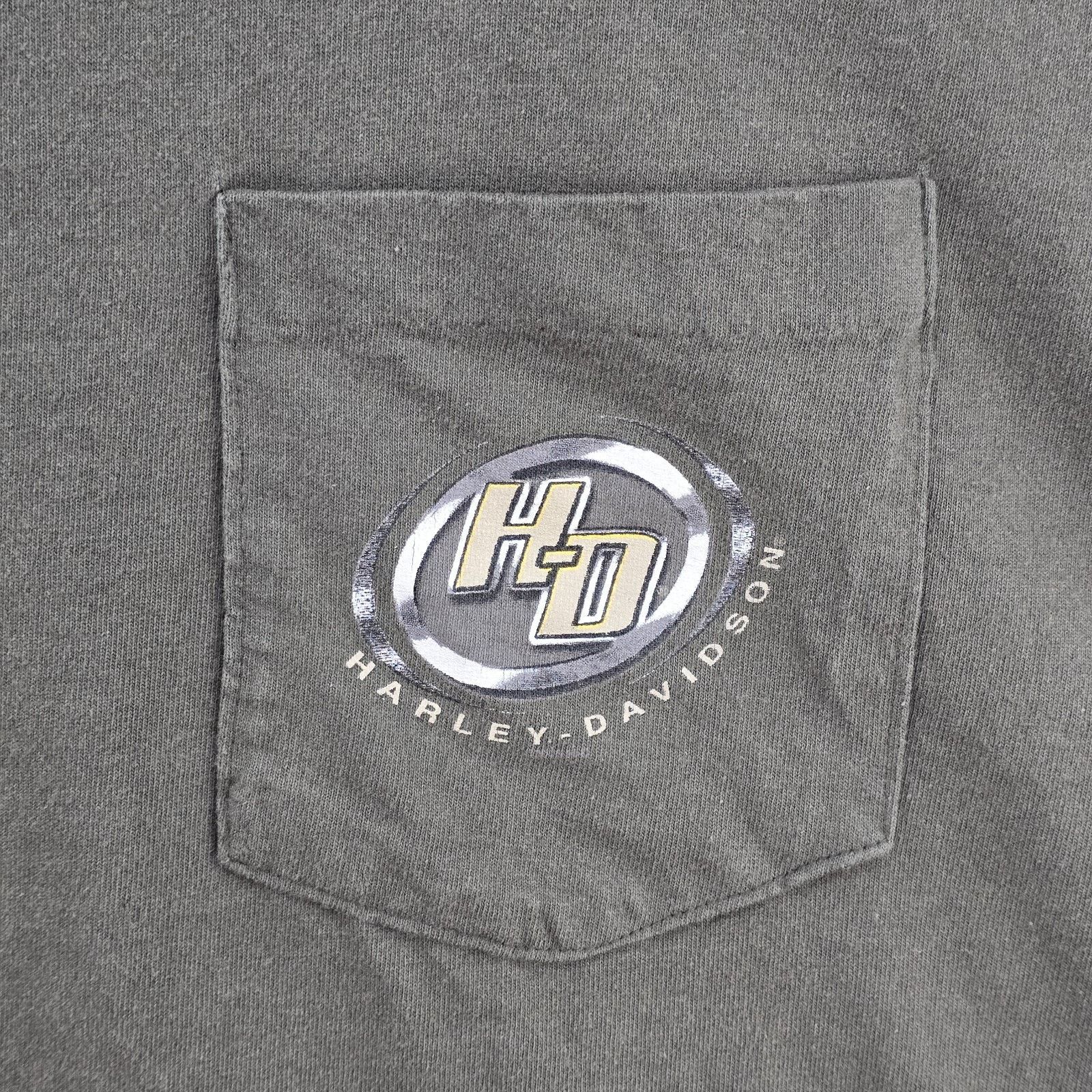 Harley Davidson Vintage Harley Davidson Shirt Large Eagle Single Stitch USA Size US L / EU 52-54 / 3 - 4 Thumbnail