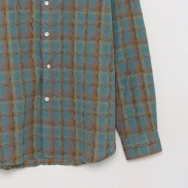 Beams Plus 2S1 Studio Loosefit Summer Check Plaid Pocket Shirt Size US M / EU 48-50 / 2 - 22 Thumbnail